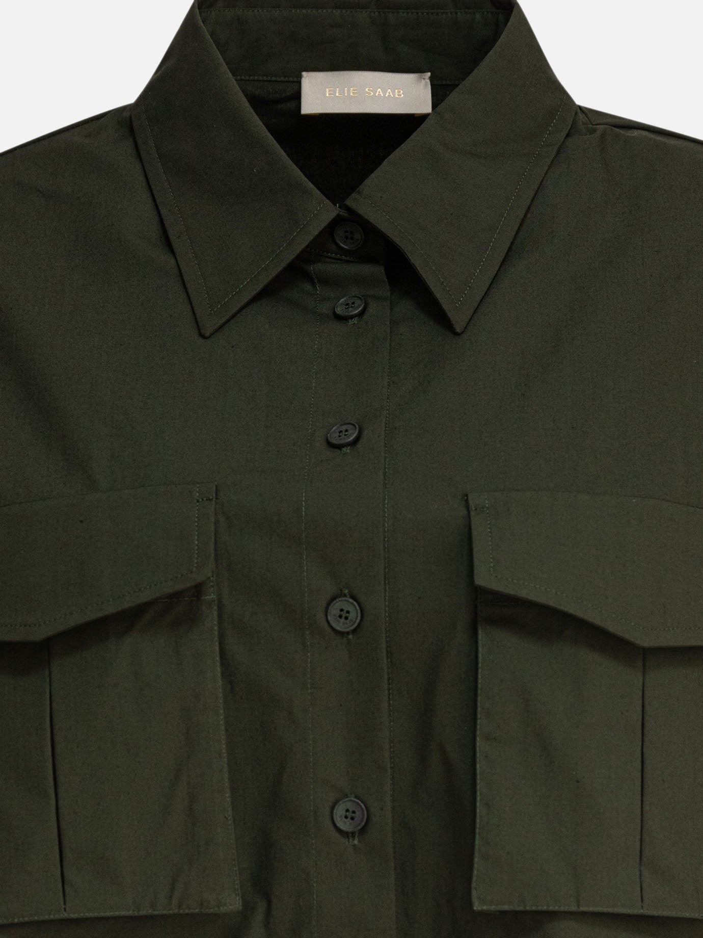 Casual shirts Solid colour  Green - Elie Saab Women | PDP | VIETTI Online Store | Zoom-Modal_3
