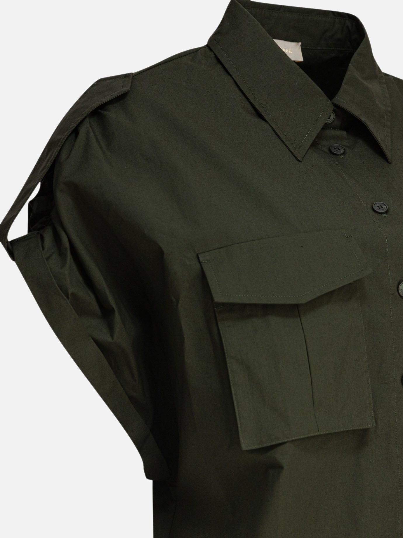 Casual shirts Solid colour  Green - Elie Saab Women | PDP | VIETTI Online Store | Zoom-Modal_4
