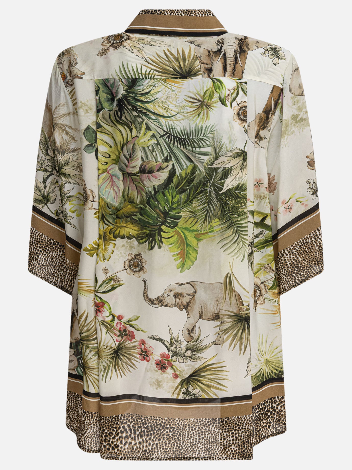 Casual shirts Animal print  Brown - Elie Saab Women | PDP | VIETTI Online Store | Zoom-Modal_2
