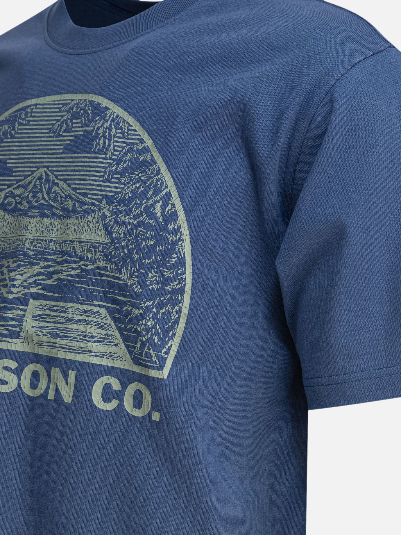 Crewneck t-shirts Print  Light blue - Filson Men | PDP | VIETTI Online Store | thumbnail_4