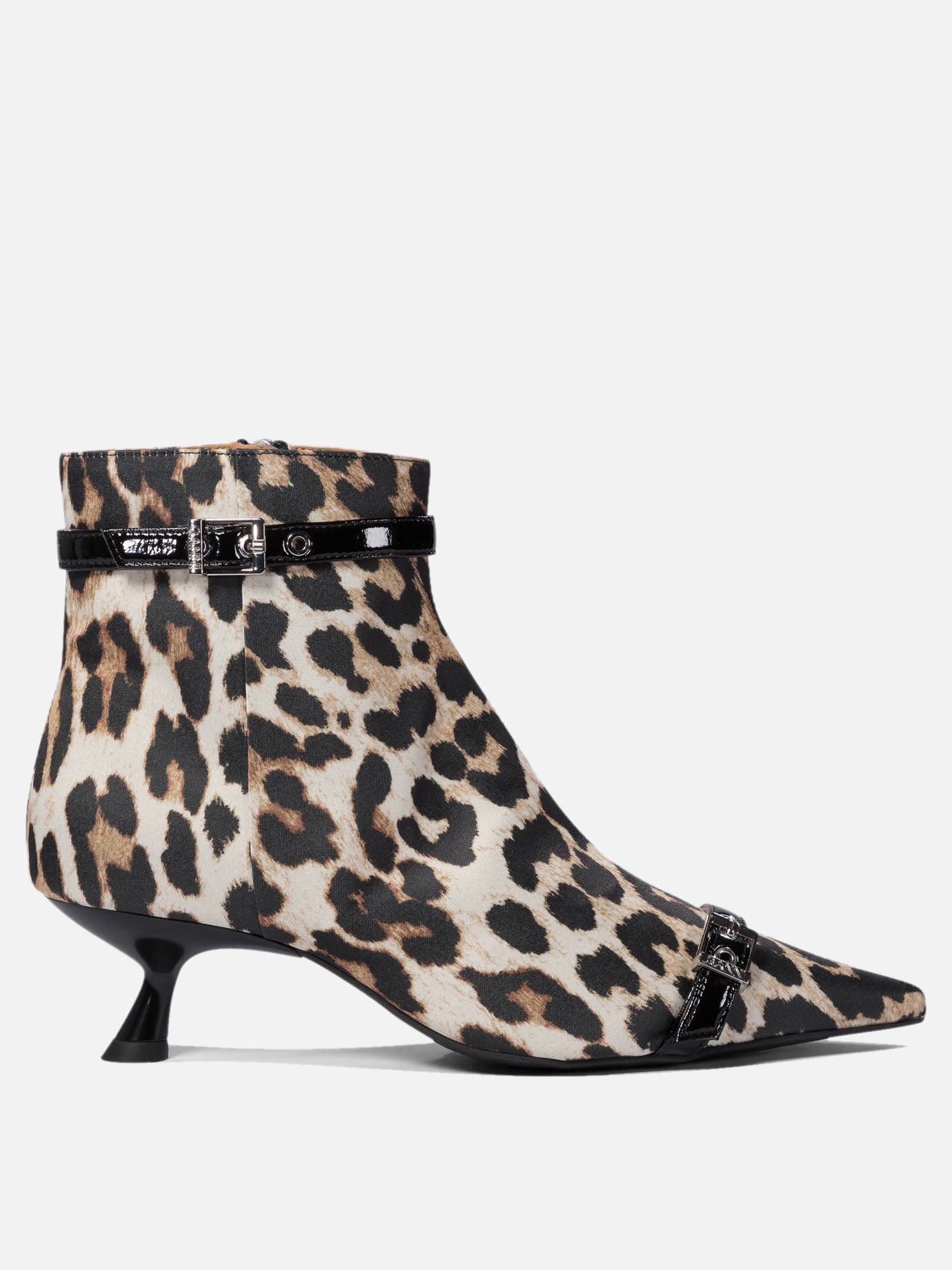 Pull-on boots 70% recycled polyester 30% polyester  Brown - Ganni Women | PDP | VIETTI Online Store | thumbnail
