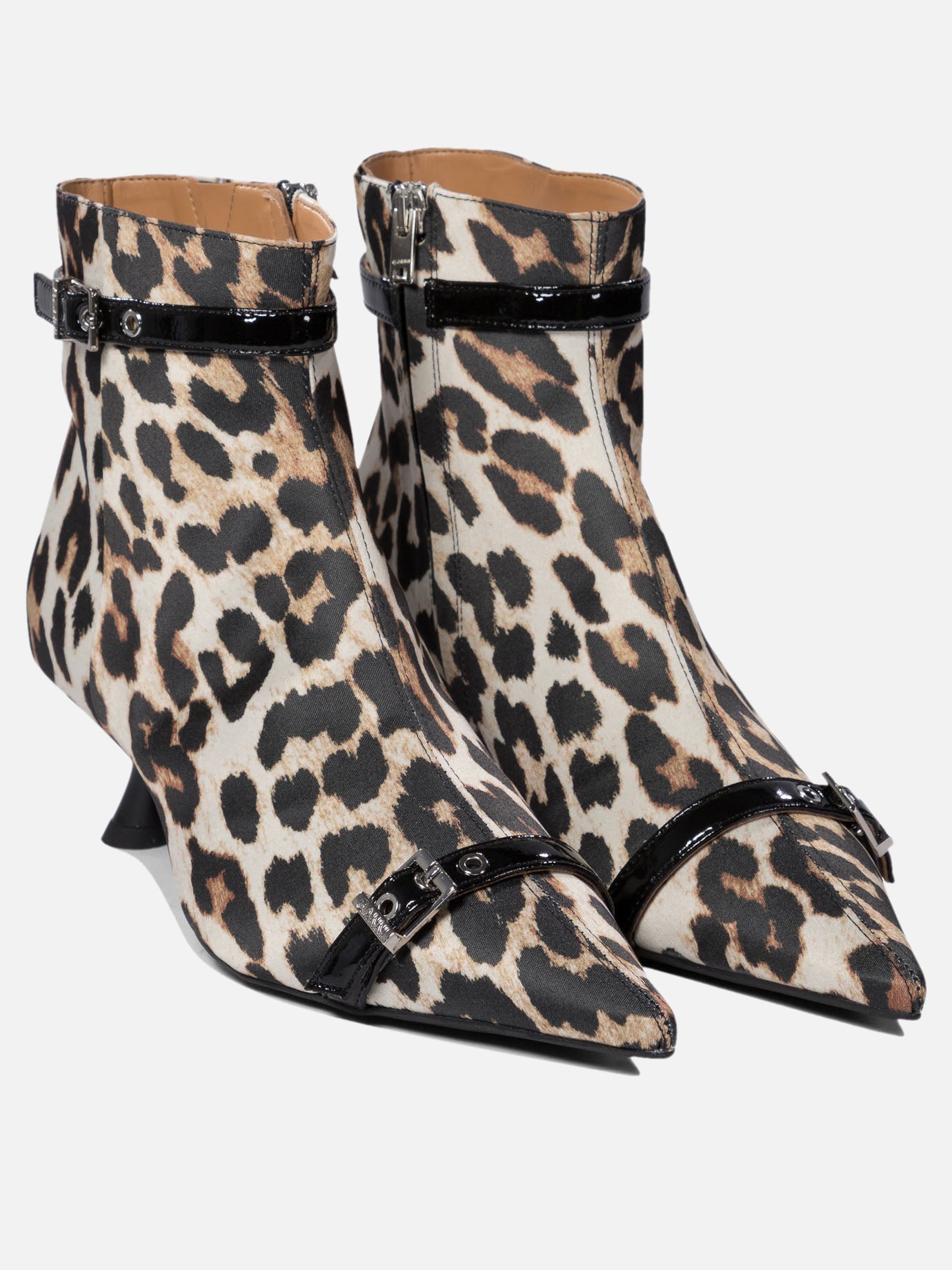 Pull-on boots 70% recycled polyester 30% polyester  Brown - Ganni Women | PDP | VIETTI Online Store | thumbnail_2