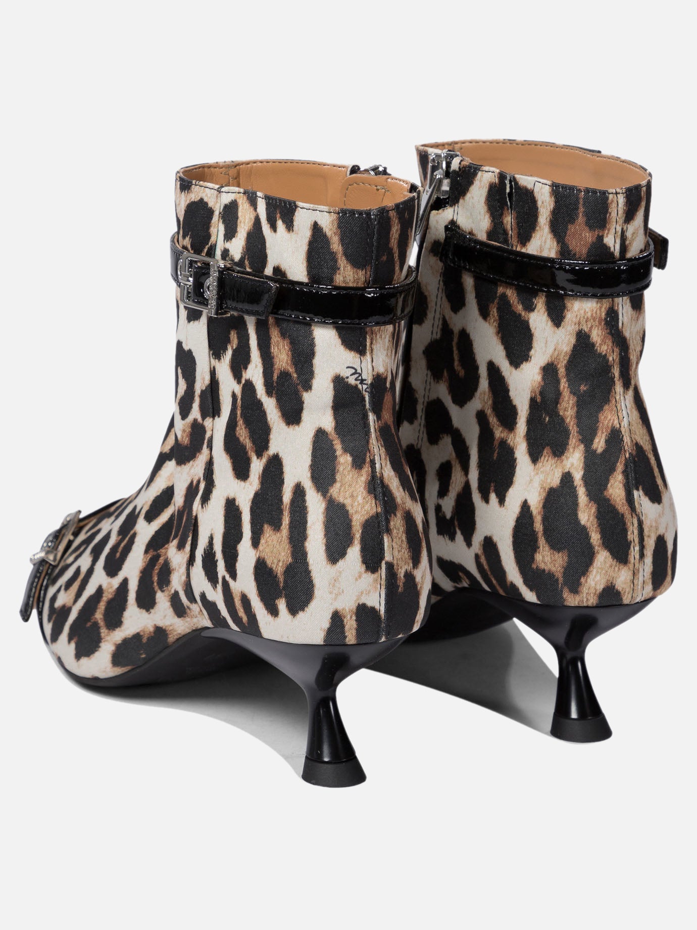 Pull-on boots 70% recycled polyester 30% polyester  Brown - Ganni Women | PDP | VIETTI Online Store | thumbnail_4