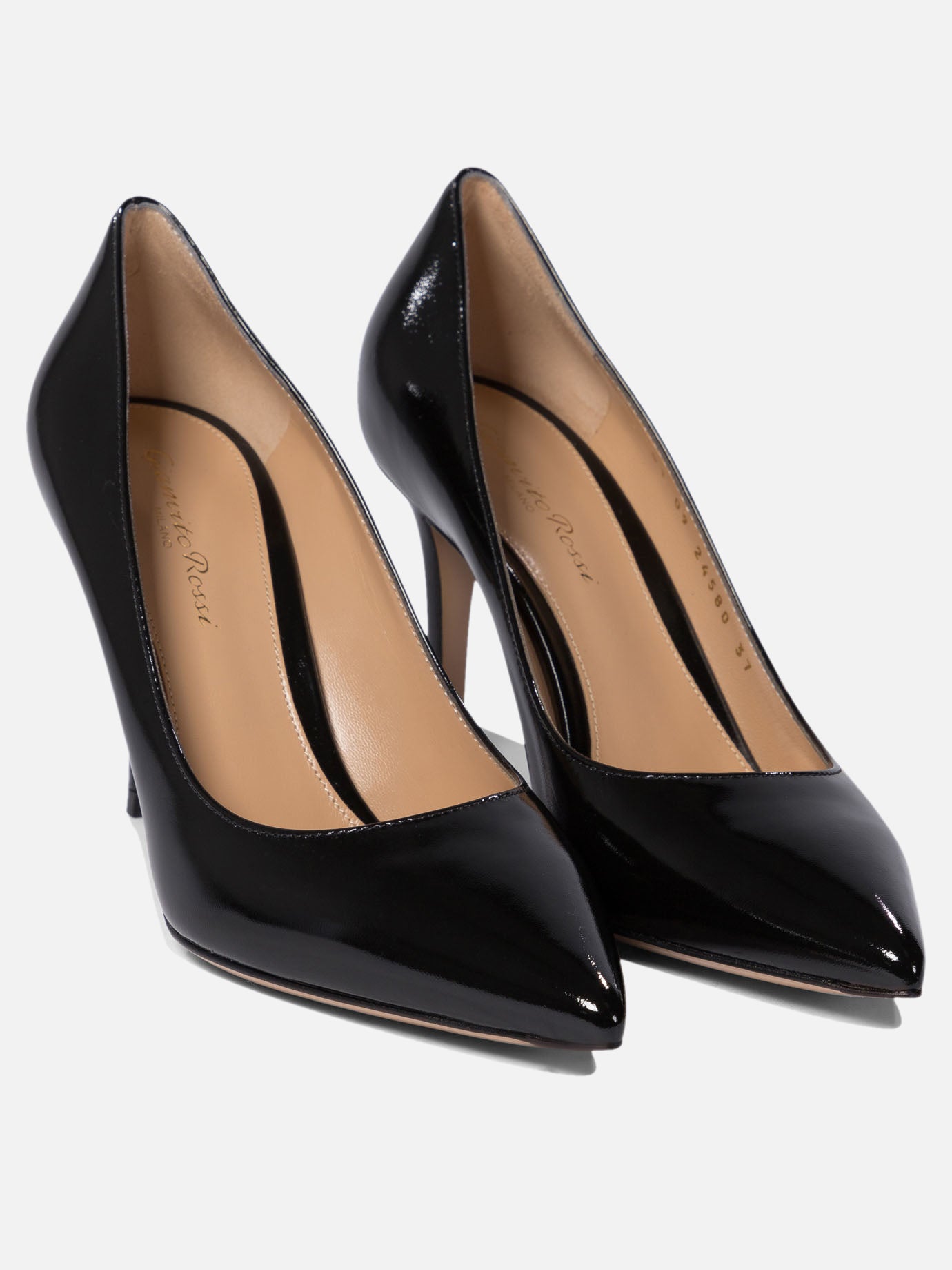 Pumps 100% patent leather - 100% leather  Black - Gianvito Rossi Women | PDP | VIETTI Online Store | thumbnail_2