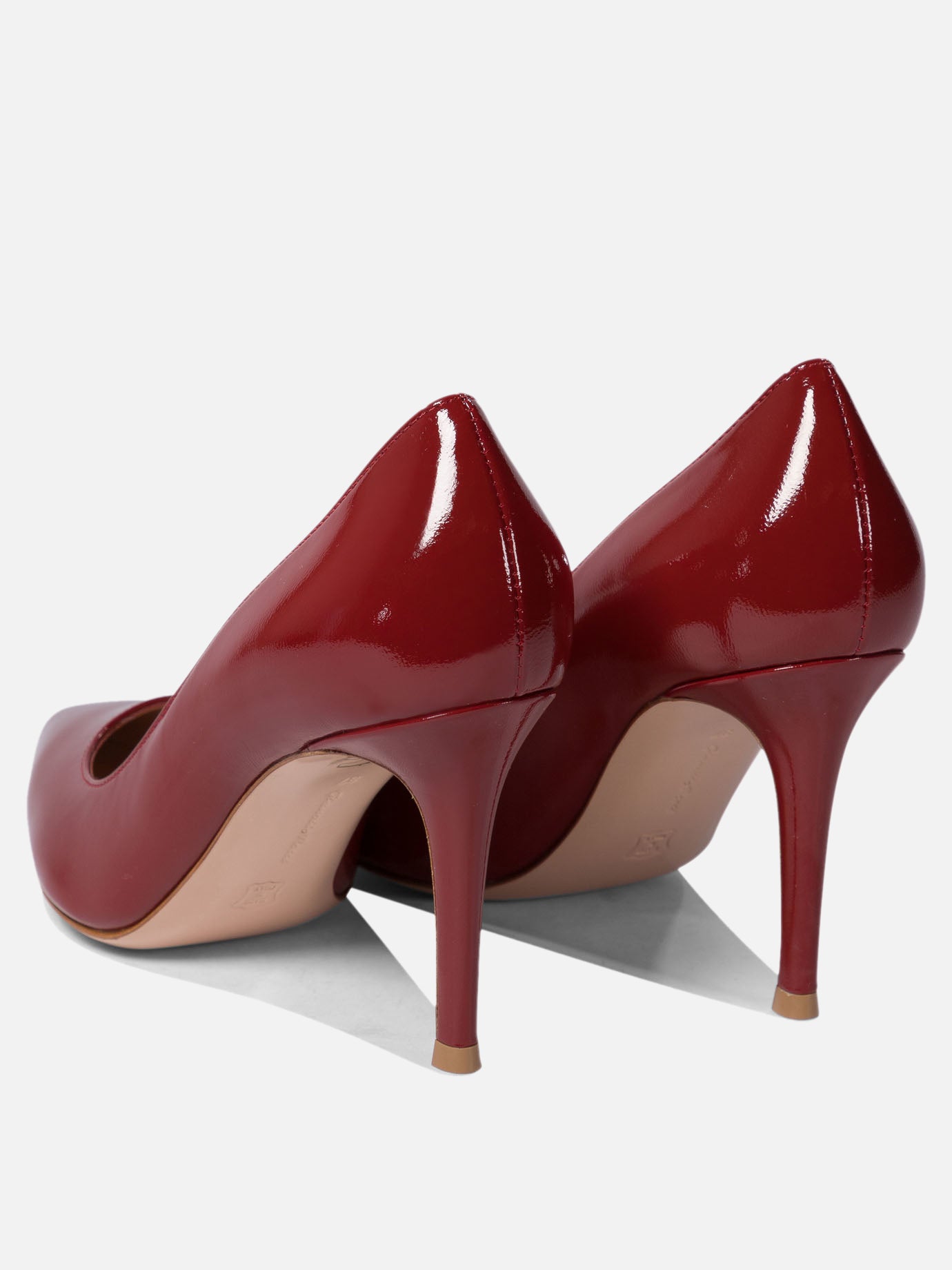 Pumps 100% patent leather - 100% leather  Red - Gianvito Rossi Women | PDP | VIETTI Online Store | thumbnail_4