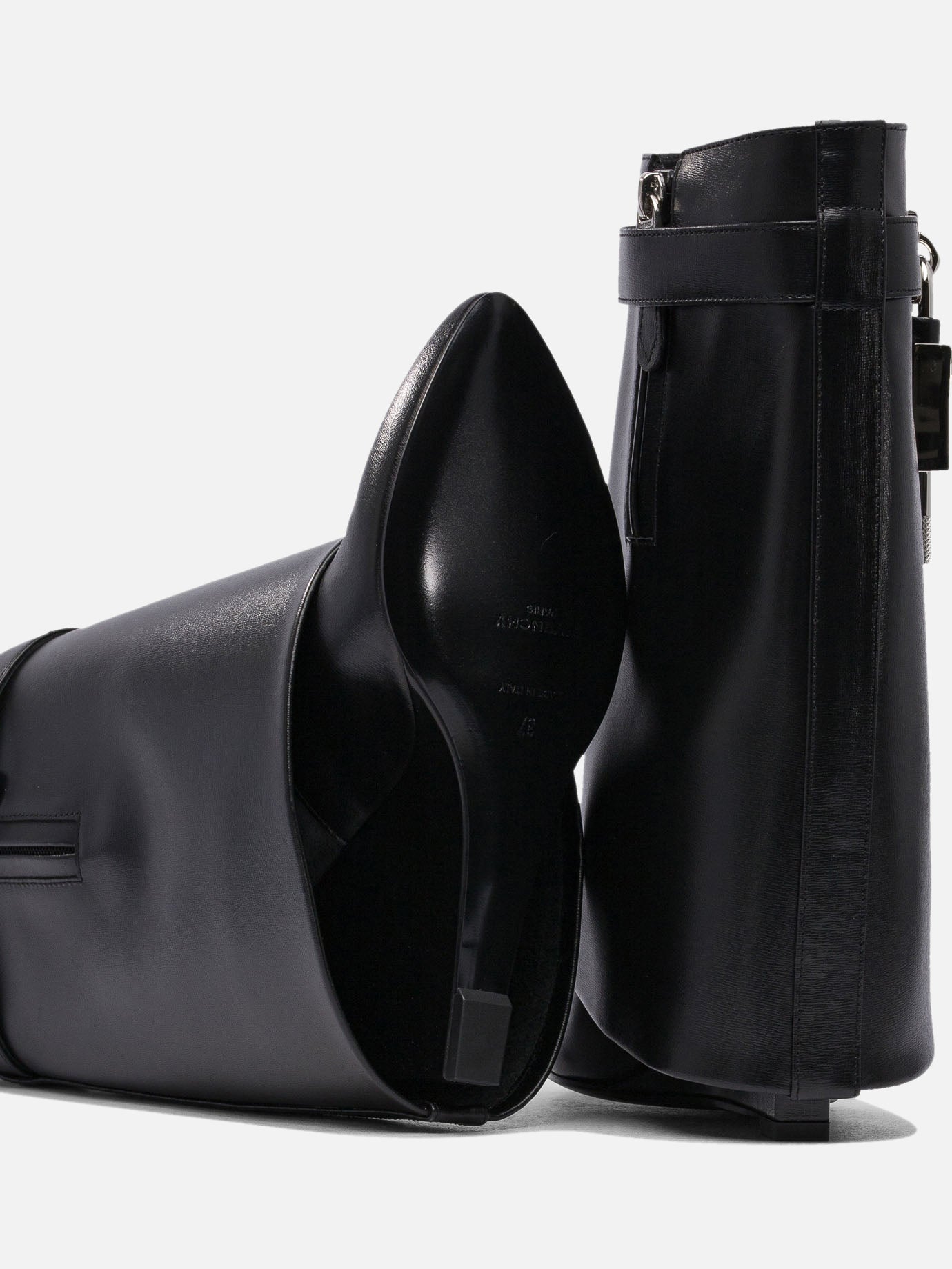 Zipped boots 100% calf leather - 100% leather  Black - Givenchy Women | PDP | VIETTI Online Store | Zoom-Modal_5
