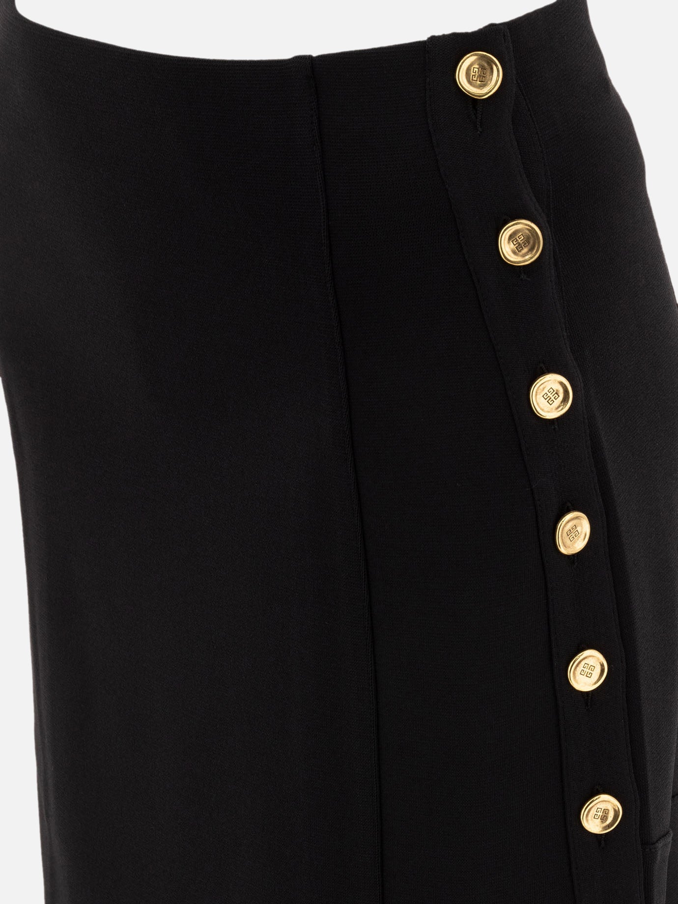 Midi skirts Solid colour  Black - Givenchy Women | PDP | VIETTI Online Store | thumbnail_4
