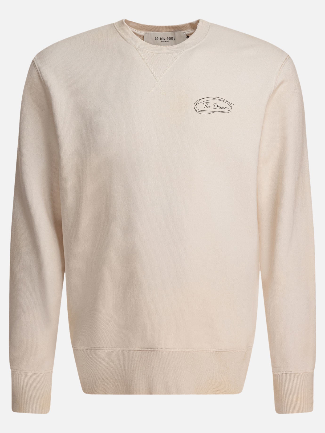 Golden Goose Sweatshirt with The Dream print Beige