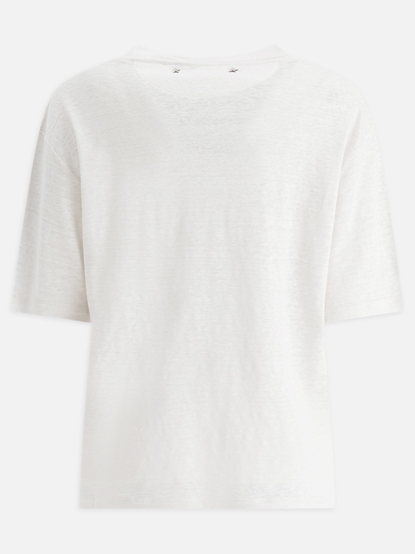 Crewneck t-shirts Logo  White - Golden Goose Women | PDP | VIETTI Online Store | Zoom-Modal_2
