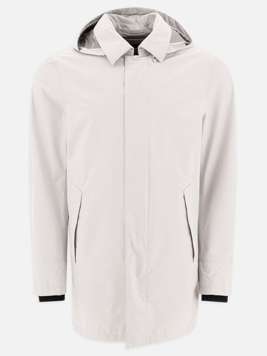 Raincoats & Trench coats Solid colour  Grey - Herno Men | PLP | VIETTI Online Store 
