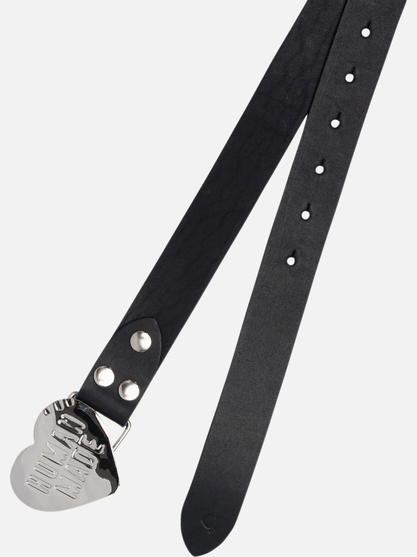Leather belts 100% cow leather  Silver - Human Made Men | PDP | VIETTI Online Store | thumbnail_2