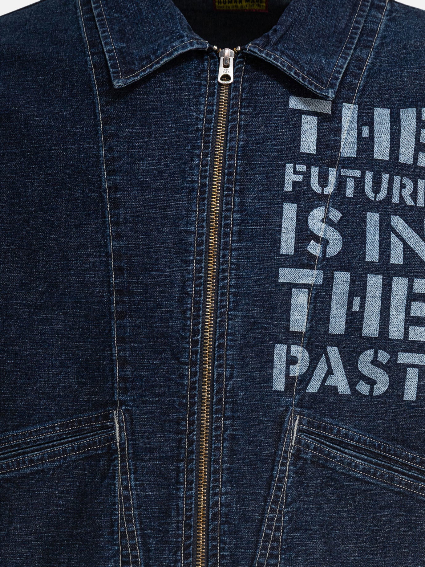 Denim jackets Logo  Blue - Human Made Men | PDP | VIETTI Online Store | thumbnail_3