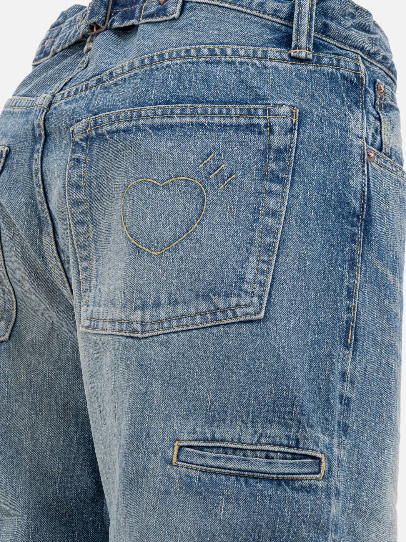 Straight-leg jeans Denim  Blue - Human Made Men | PDP | VIETTI Online Store | Zoom-Modal_4
