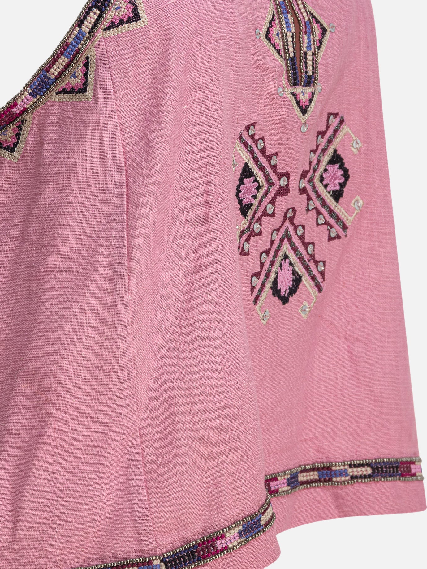 Casual tops Embroidered  Pink - Isabel Marant Women | PDP | VIETTI Online Store | Zoom-Modal_4
