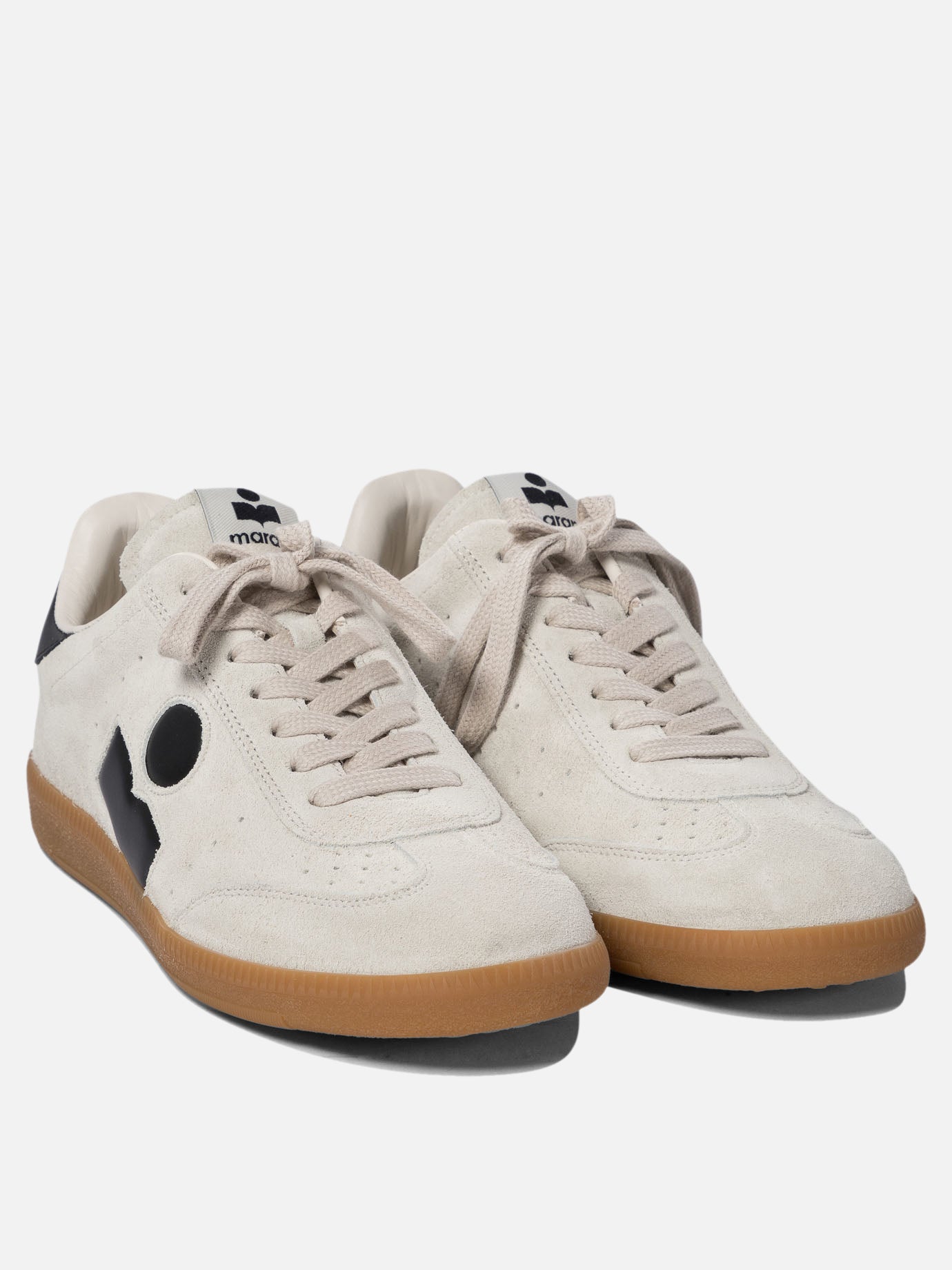 Low top sneakers 100% leather - 100% rubber  Black - Isabel Marant Women | PDP | VIETTI Online Store | thumbnail_2