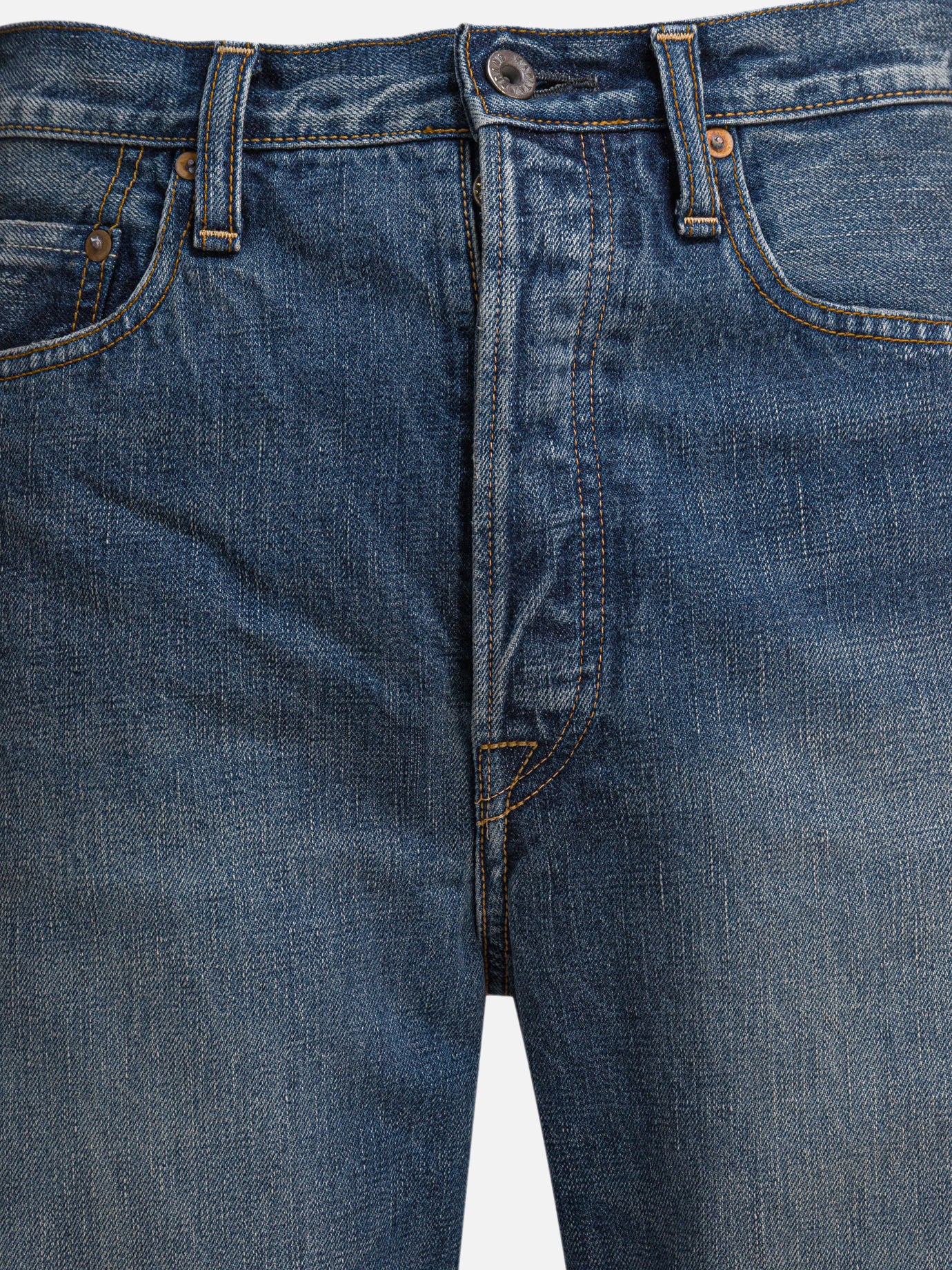 Straight-leg jeans Denim  Blue - KAPITAL Men | PDP | VIETTI Online Store | Zoom-Modal_3
