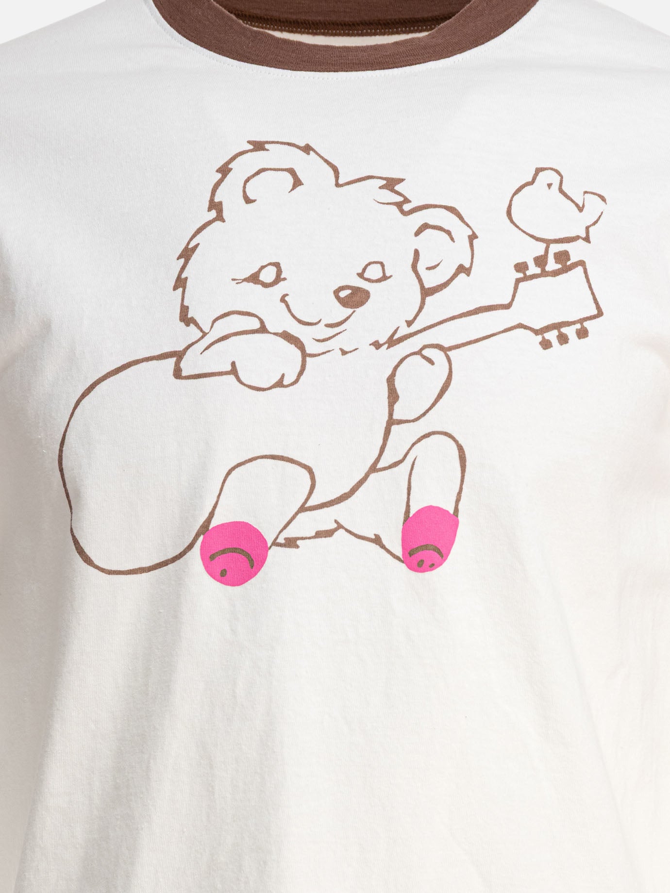 Crewneck t-shirts Print  Brown - KAPITAL Men | PDP | VIETTI Online Store | thumbnail_3