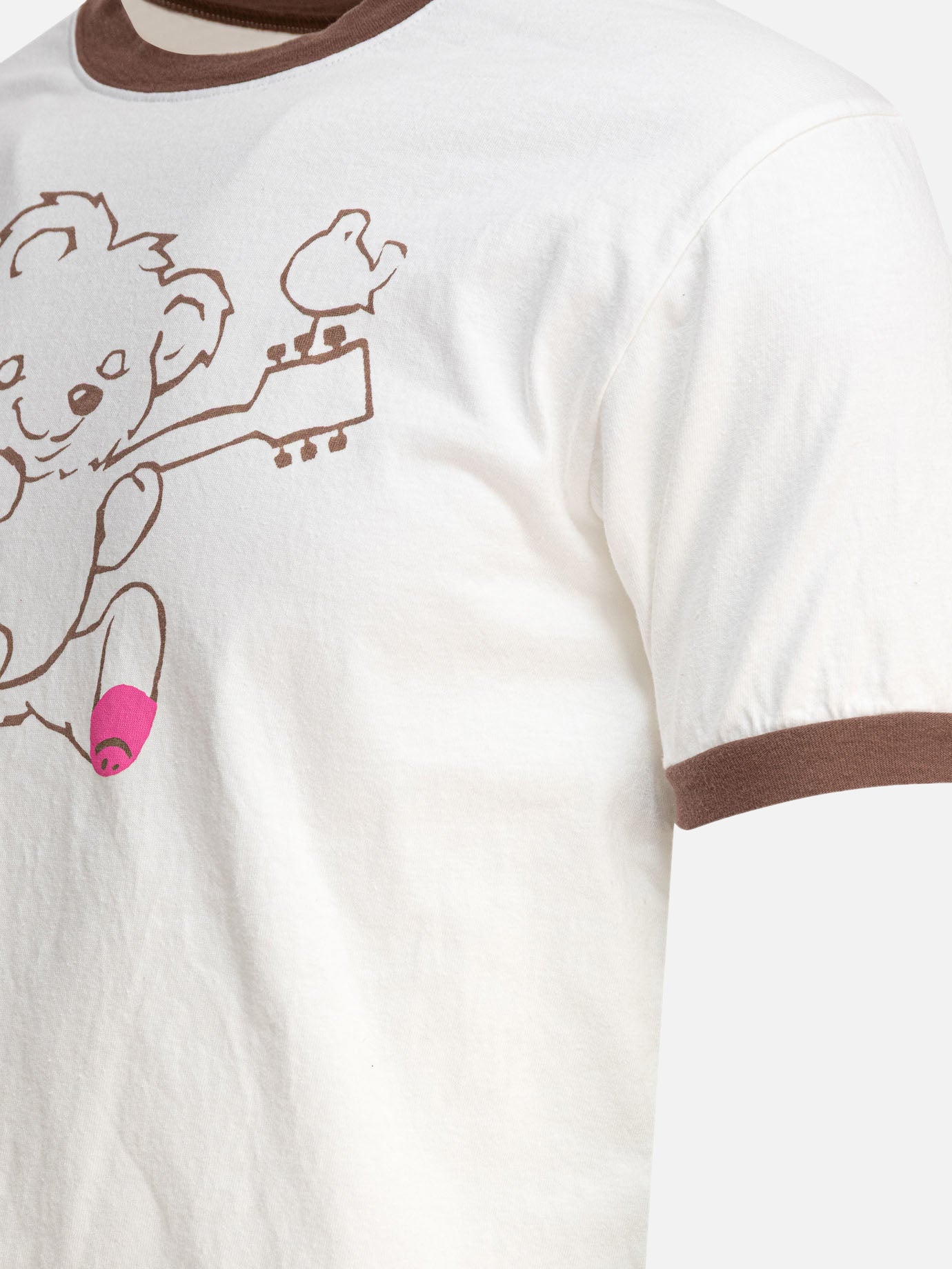 Crewneck t-shirts Print  Brown - KAPITAL Men | PDP | VIETTI Online Store | Zoom-Modal_4
