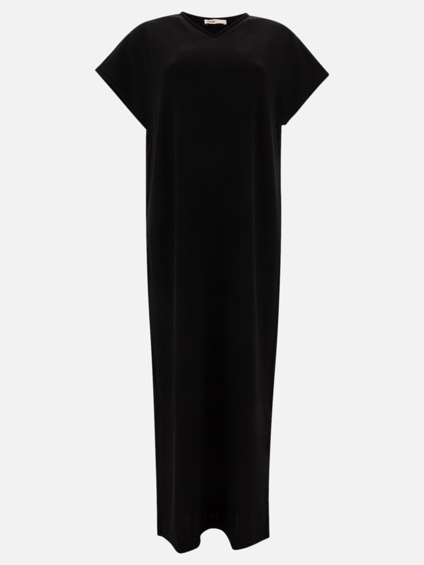 Long dresses Solid colour  Black - Khaite Women | PDP | VIETTI Online Store | thumbnail