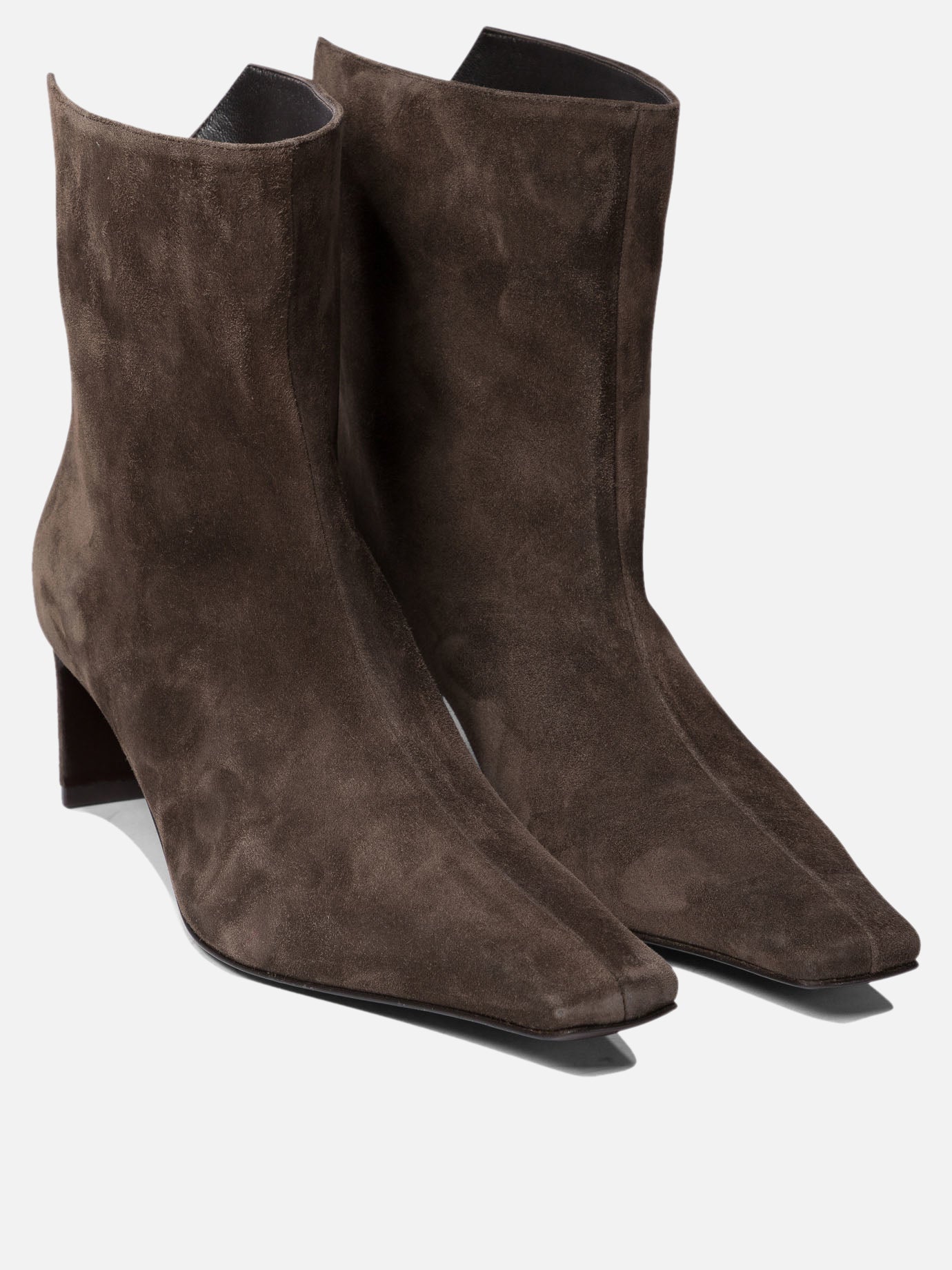 Khaite &quot;Ona&quot; ankle boots 55mm 14727796_37 Brown thumbnail_2