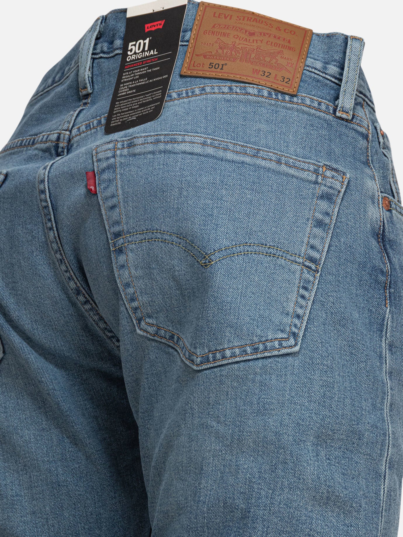 Straight-leg jeans Denim  Blue - Levi&#39;s Men | PDP | VIETTI Online Store | thumbnail_4