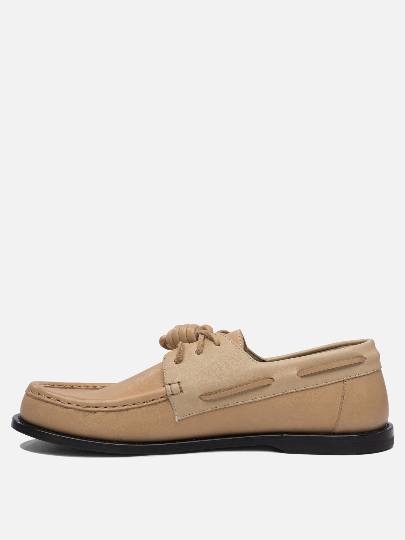 Laced loafers 100% leather - 80% leather 20% rubber  Beige - Loewe Men | PDP | VIETTI Online Store | Zoom-Modal_3
