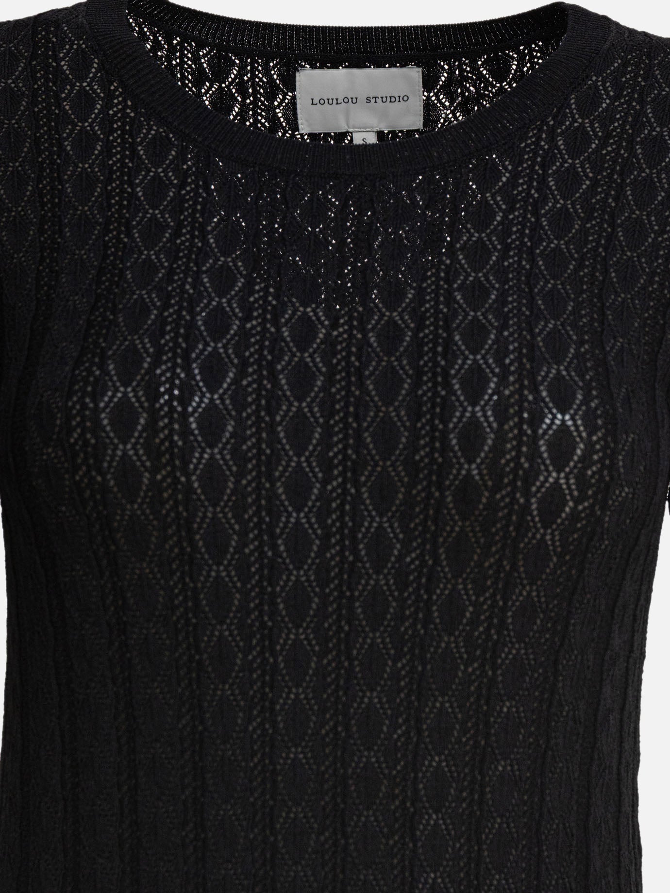 Long dresses Embroidered  Black - Loulou Studio Women | PDP | VIETTI Online Store | Zoom-Modal_3
