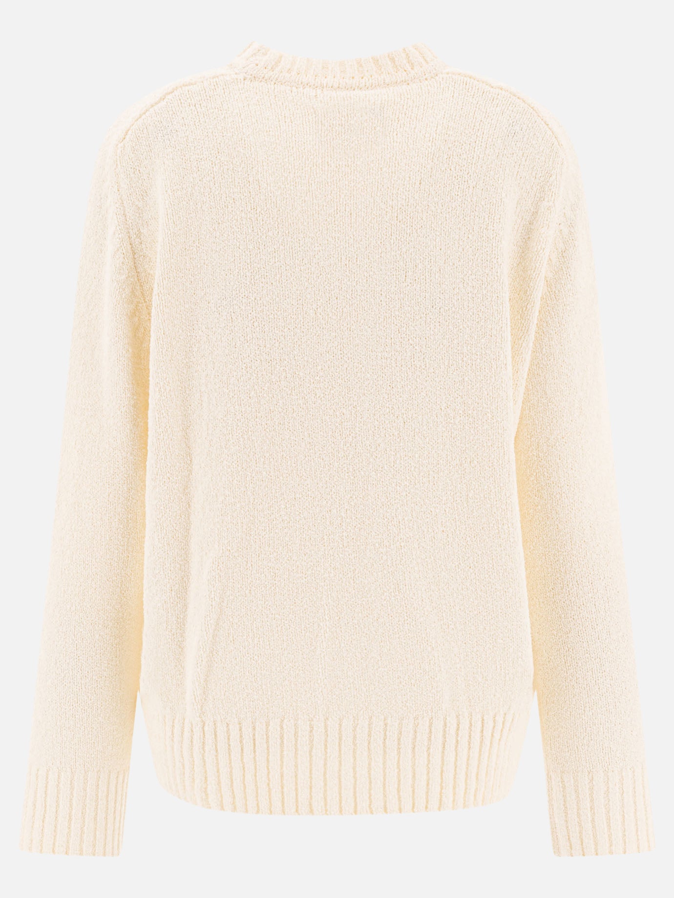 Crewneck sweaters Tinta unita  White - Loulou Studio Women | PDP | VIETTI Online Store | Zoom-Modal_2
