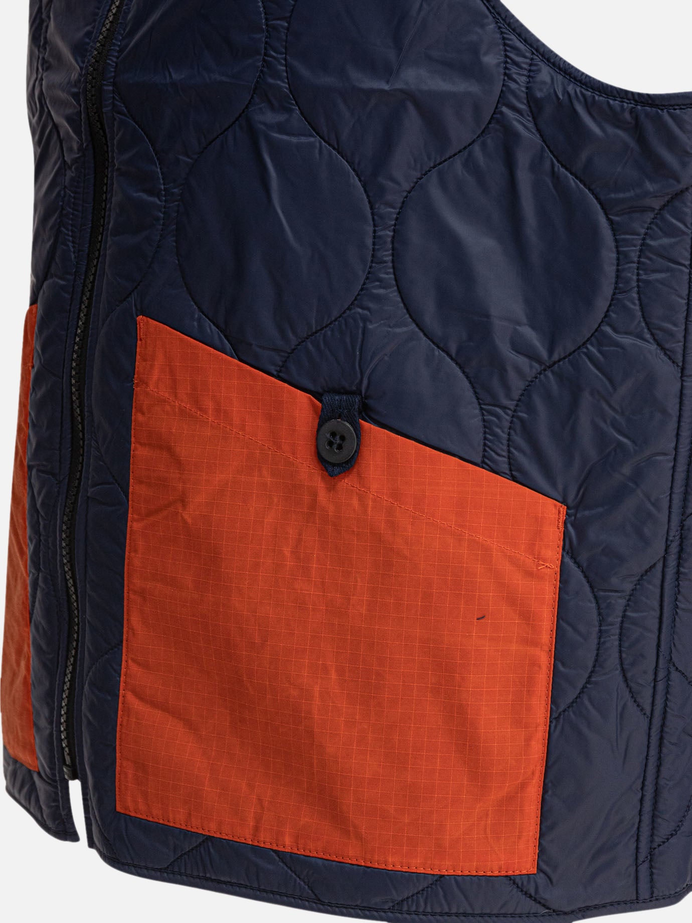 Vest jackets Solid colour  Blue - Manifattura Ceccarelli Men | PDP | VIETTI Online Store | Zoom-Modal_4
