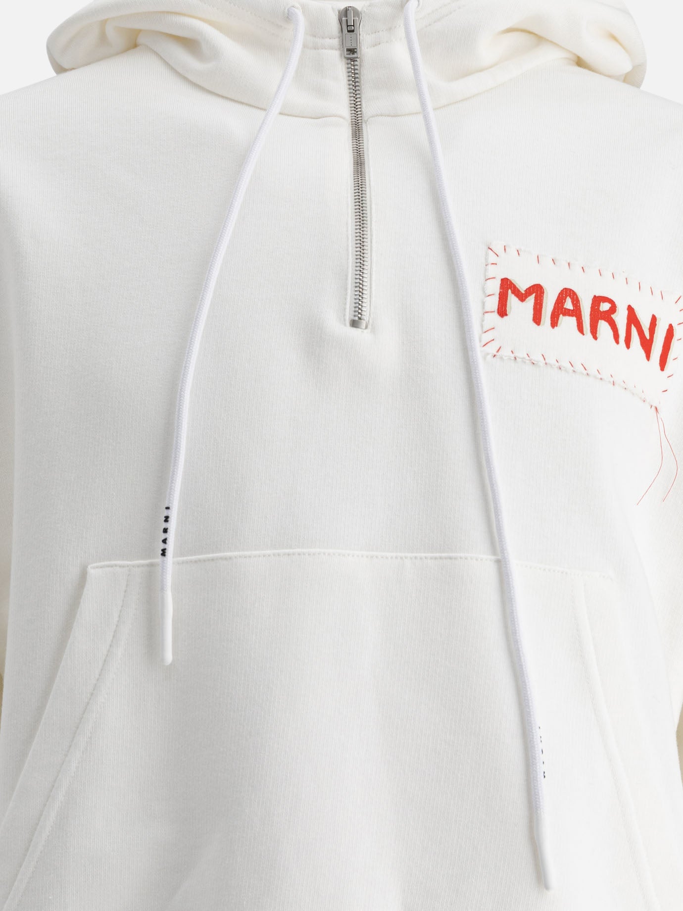 Half zip sweatshirts Logo  White - Marni Men | PDP | VIETTI Online Store | Zoom-Modal_3
