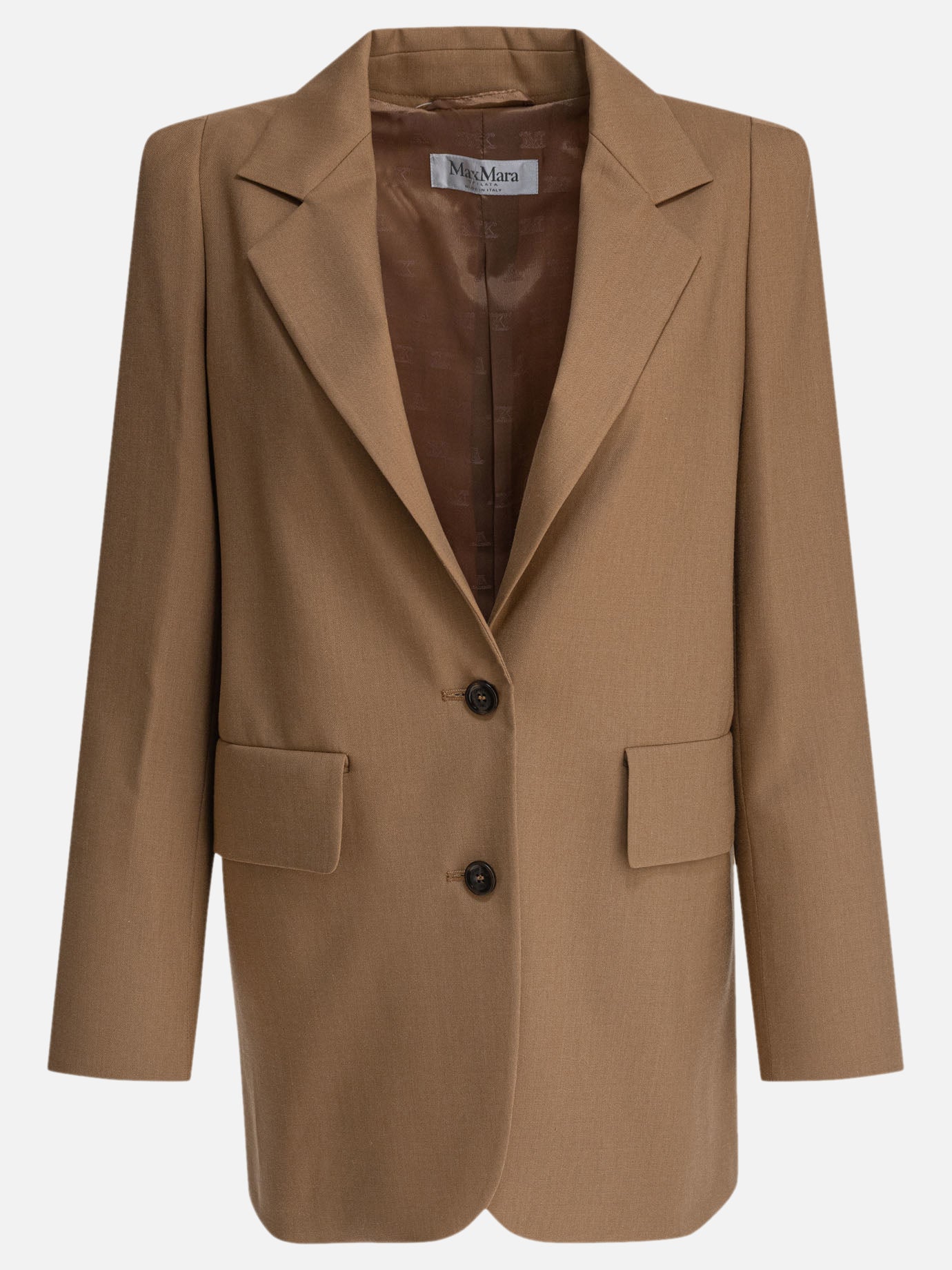 Blazers Solid colour  Beige - Max Mara Women | PDP | VIETTI Online Store | thumbnail