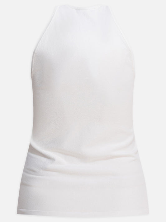 Max Mara Viscose top 18391576_S White 2