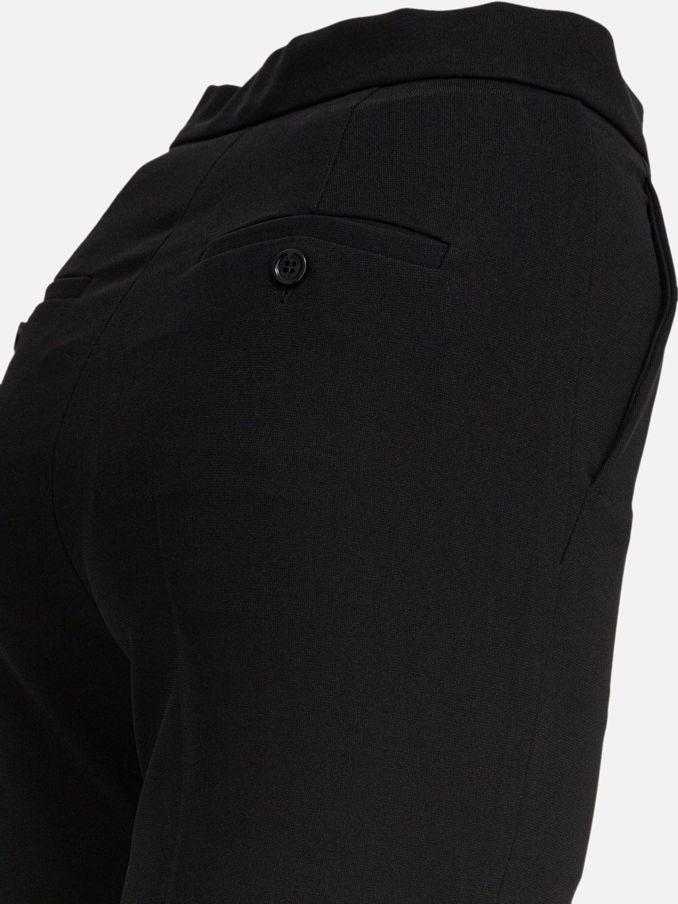 Max Mara Straight-leg trousers Black