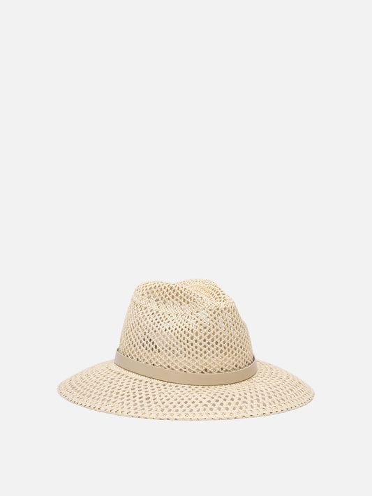 Max Mara Perforated hat 10460600_57 Beige 2