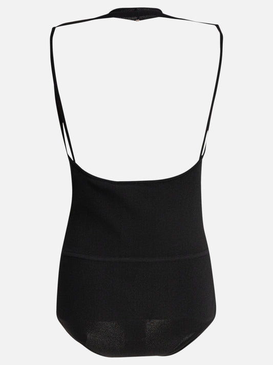 Bodysuits Solid colour  Black - Max Mara Sportmax Women | PDP | VIETTI Online Store | 2
