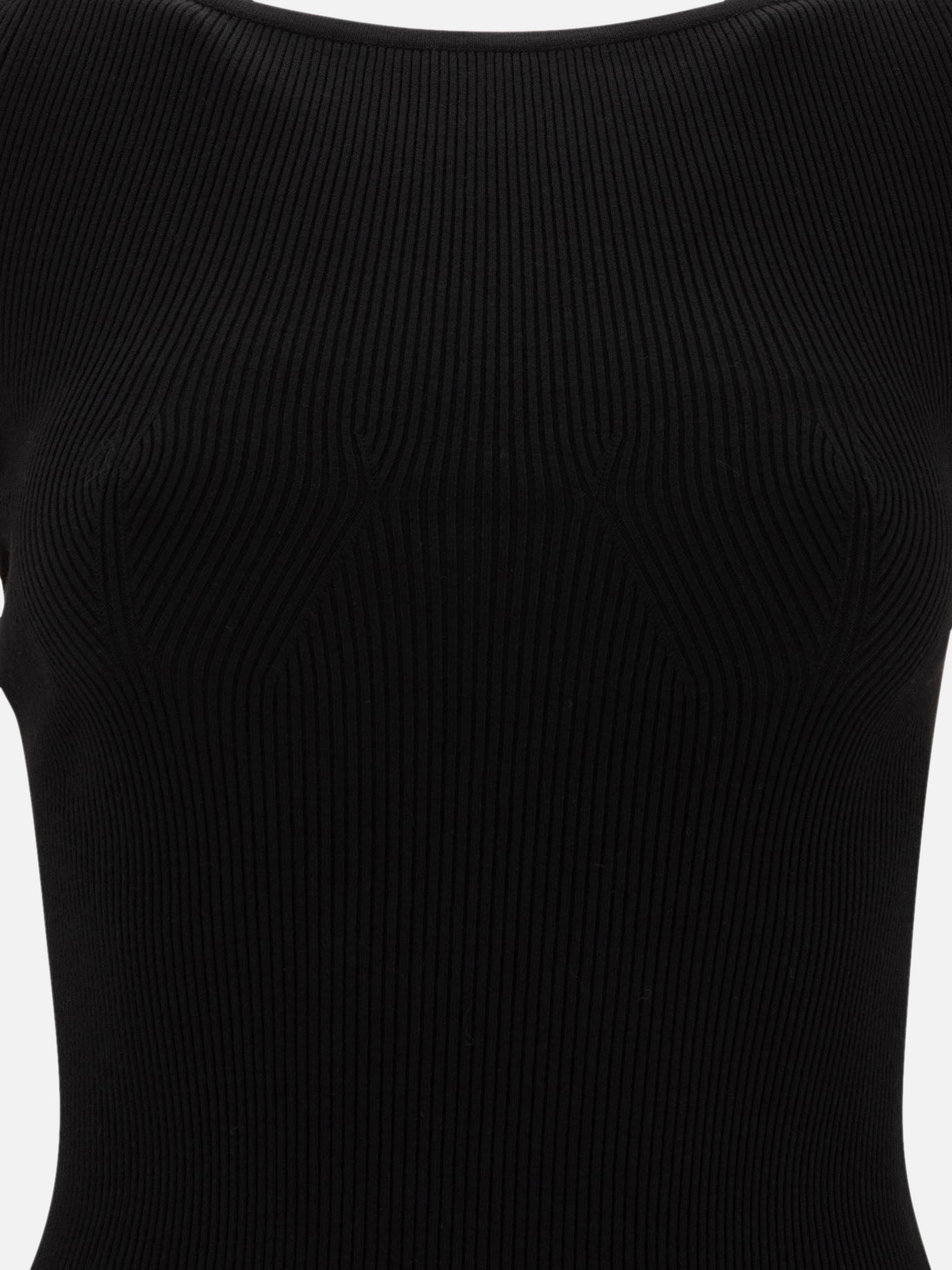 Crewneck t-shirts Solid colour  Black - Max Mara Sportmax Women | PDP | VIETTI Online Store | Zoom-Modal_3
