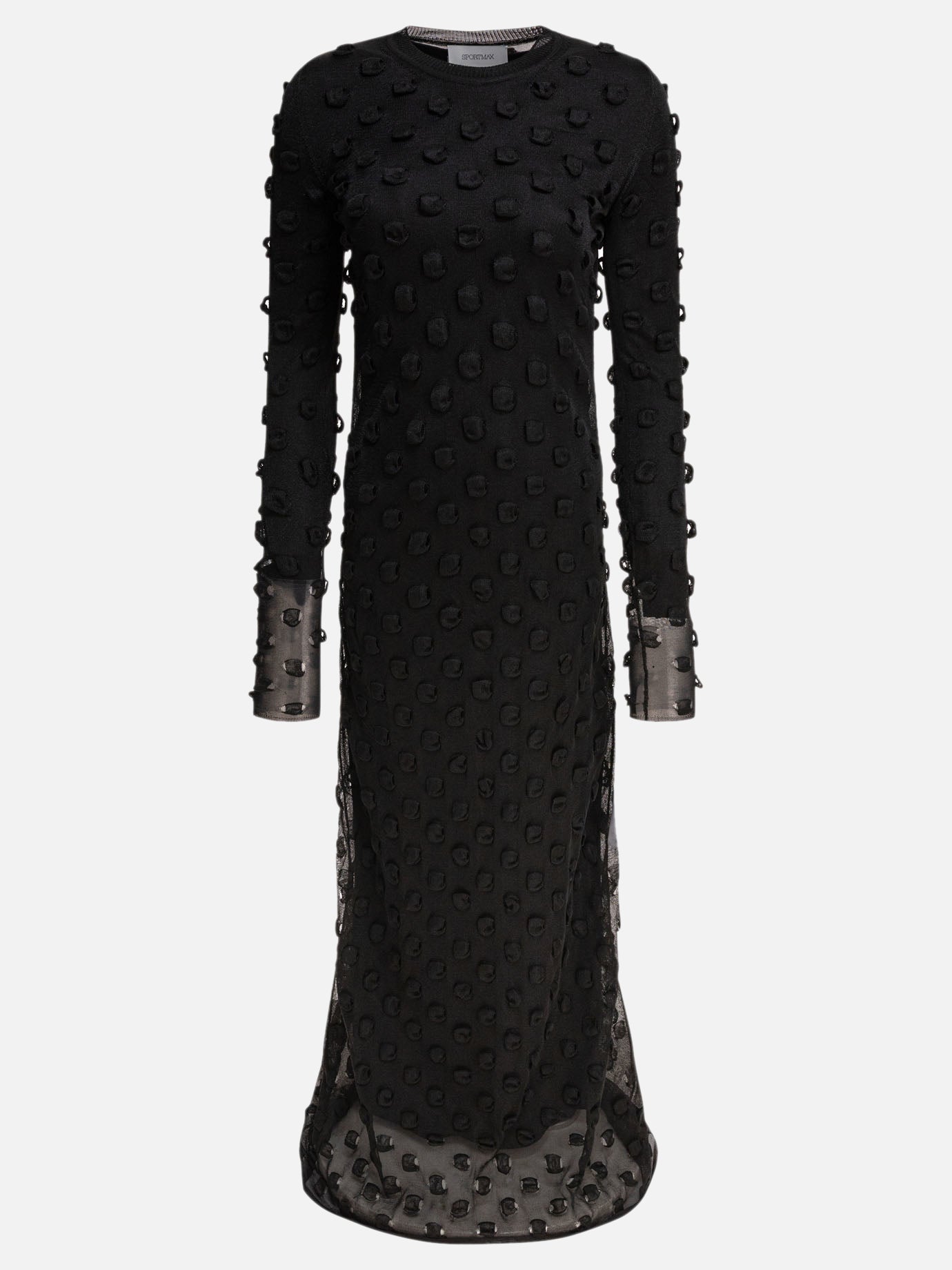 Long dresses Solid colour  Black - Max Mara Sportmax Women | PDP | VIETTI Online Store | Zoom-Modal
