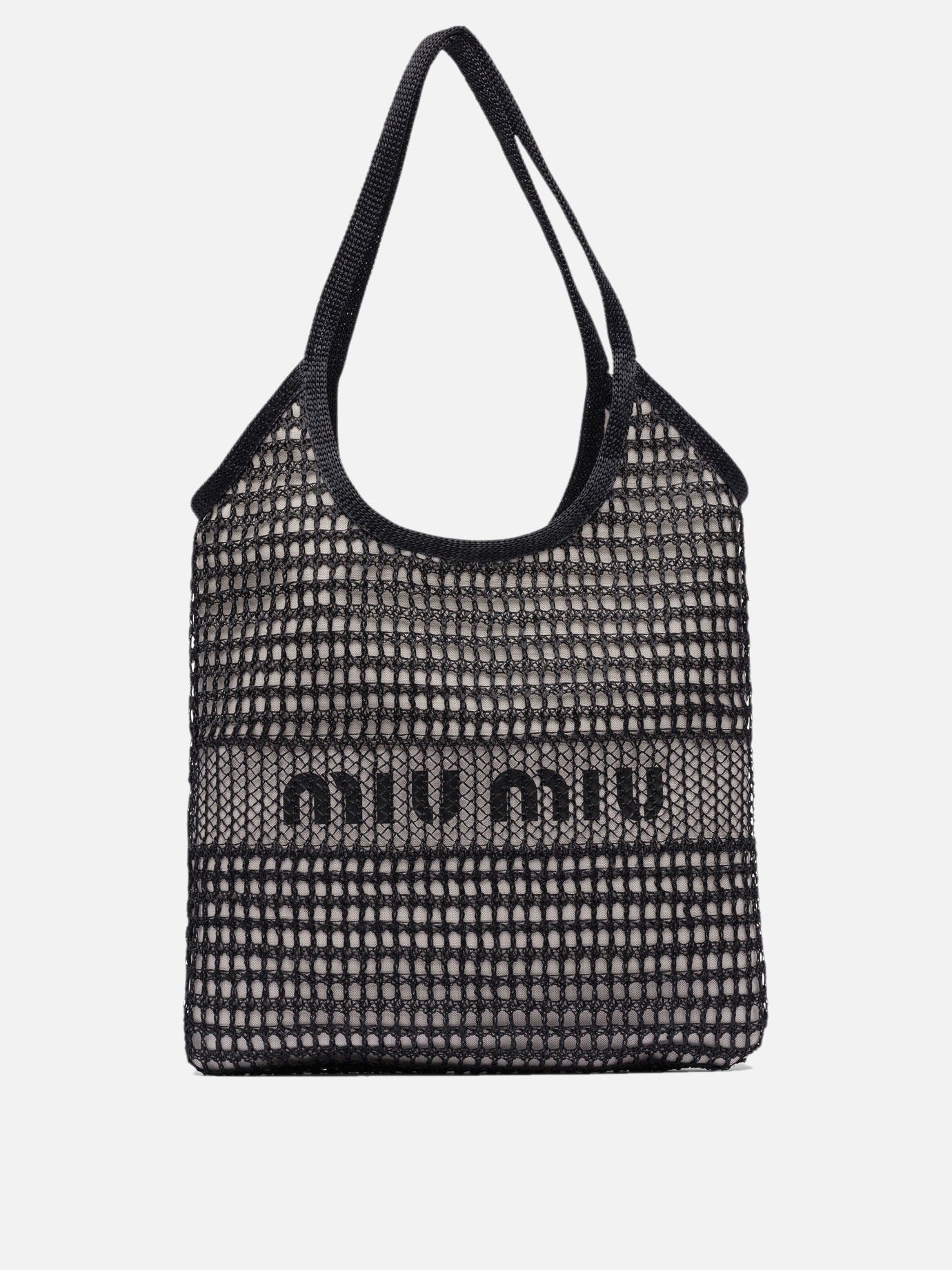 Medium bags Logo  Black - Miu Miu Women | PDP | VIETTI Online Store | thumbnail