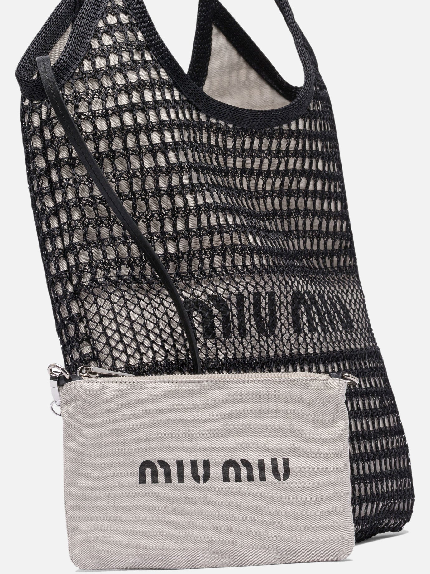 Medium bags Logo  Black - Miu Miu Women | PDP | VIETTI Online Store | Zoom-Modal_4

