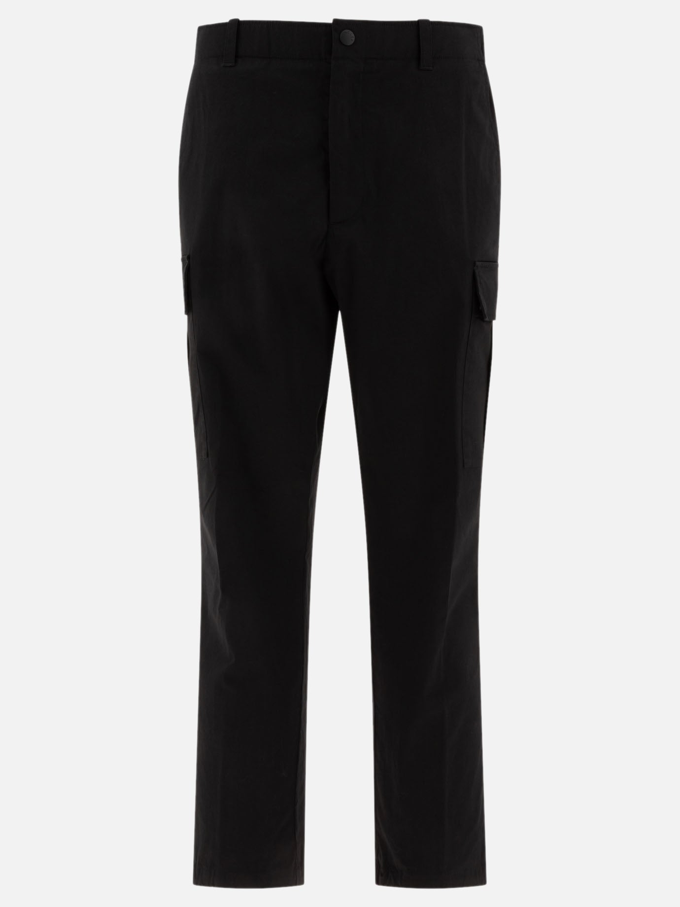 Cargo & parachute trousers Solid colour  Black - Moncler Men | PDP | VIETTI Online Store | thumbnail