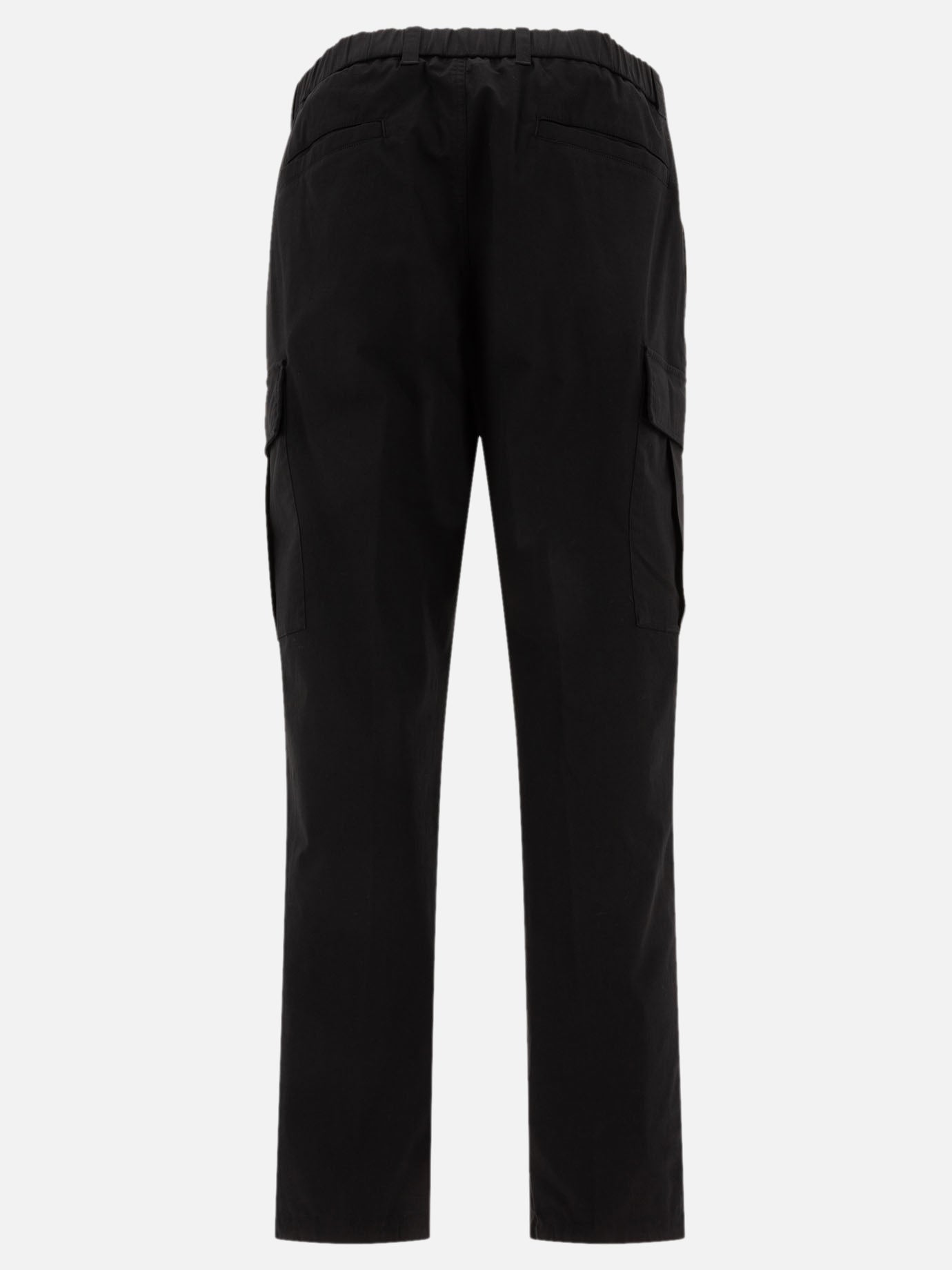 Cargo & parachute trousers Solid colour  Black - Moncler Men | PDP | VIETTI Online Store | thumbnail_2
