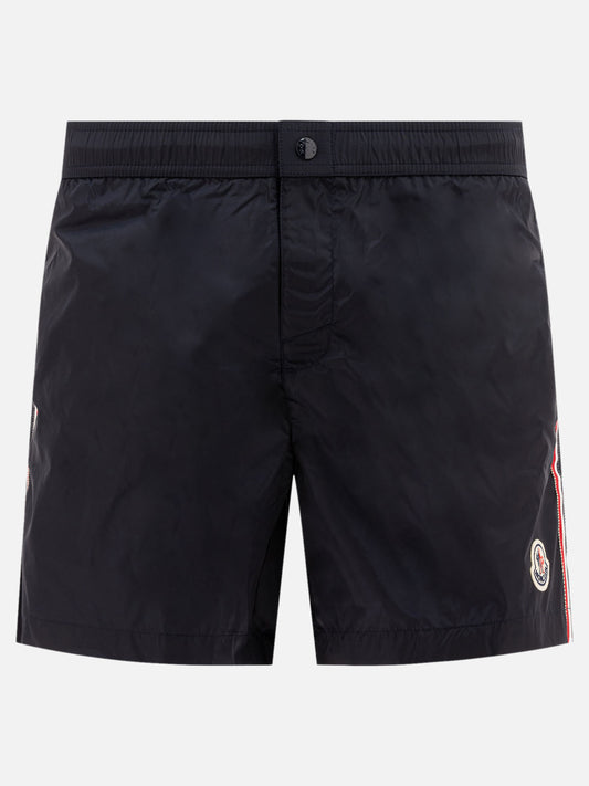 Swim shorts Logo  Blue - Moncler Men | PLP | VIETTI Online Store 
