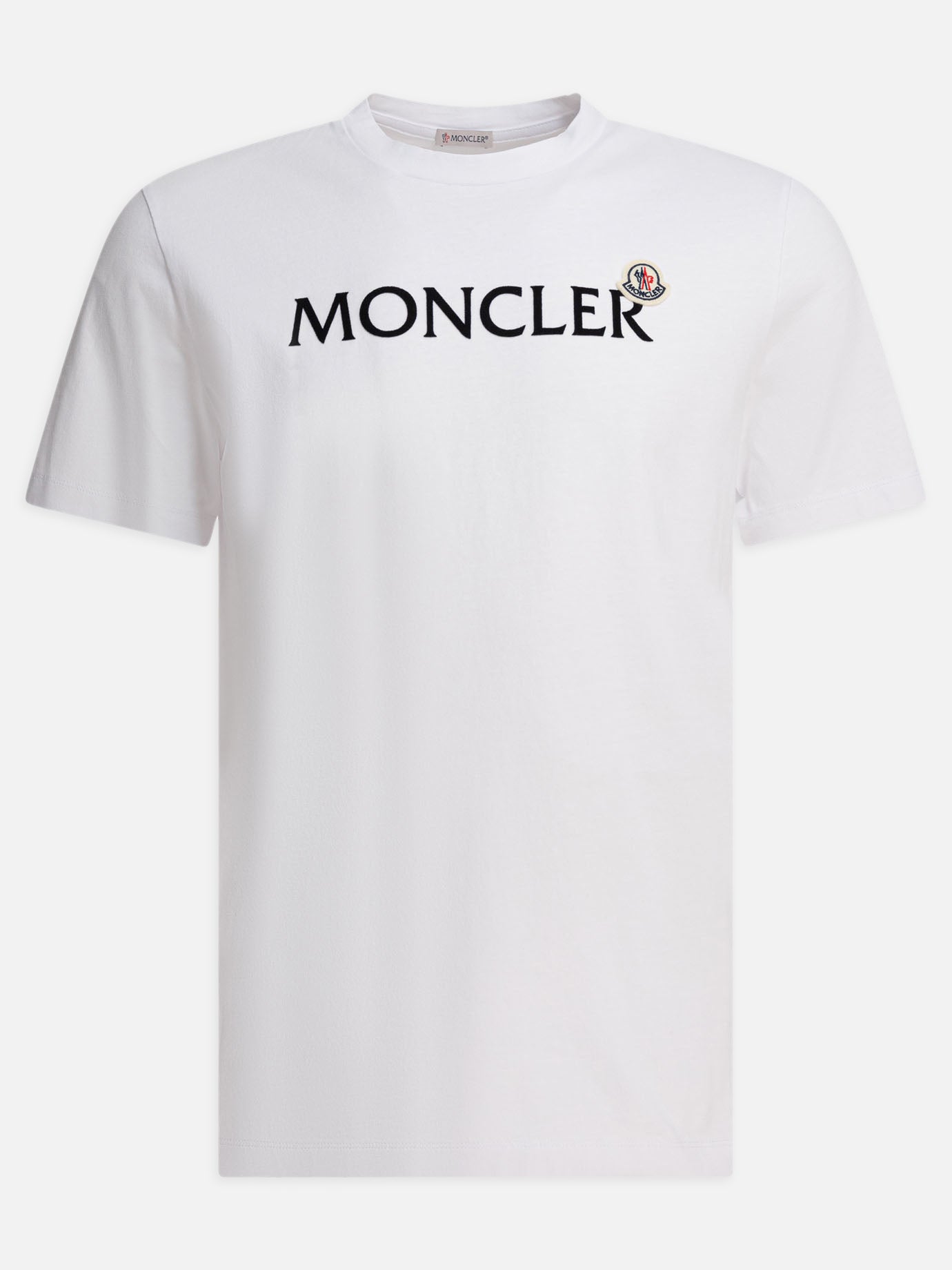 Moncler T-shirt with logo 11297569_S White thumbnail_1