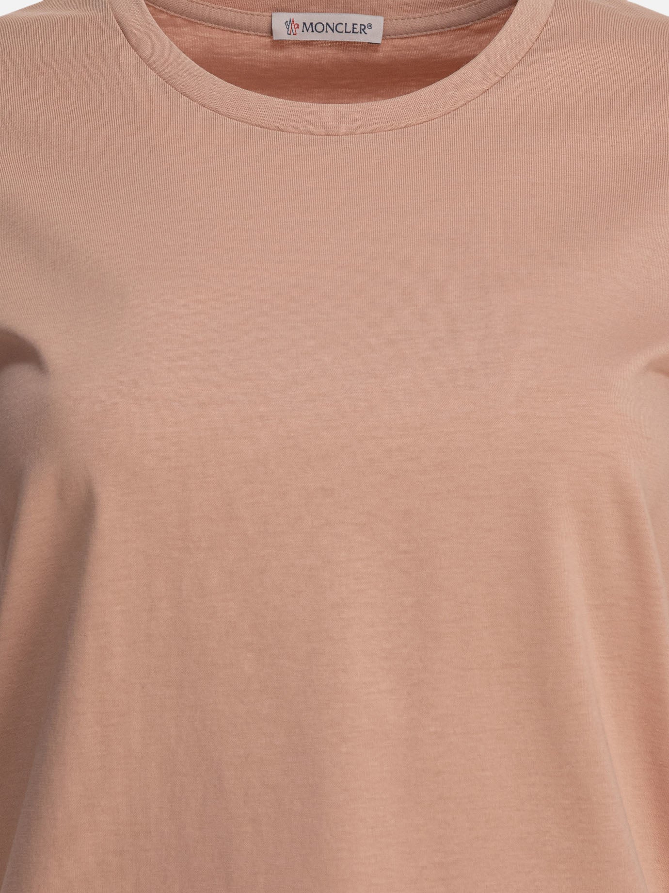 Crewneck t-shirts Logo  Pink - Moncler Women | PDP | VIETTI Online Store | Zoom-Modal_3
