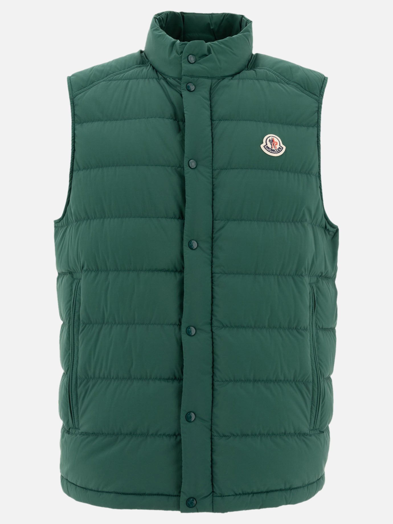 Vest jackets Logo  Green - Moncler Men | PDP | VIETTI Online Store | Zoom-Modal
