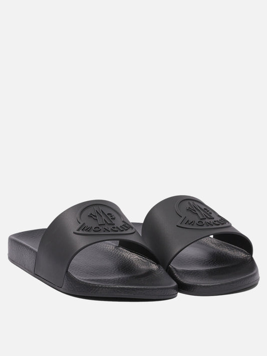 Moncler "Basile" slides 18172473_40 Black 2