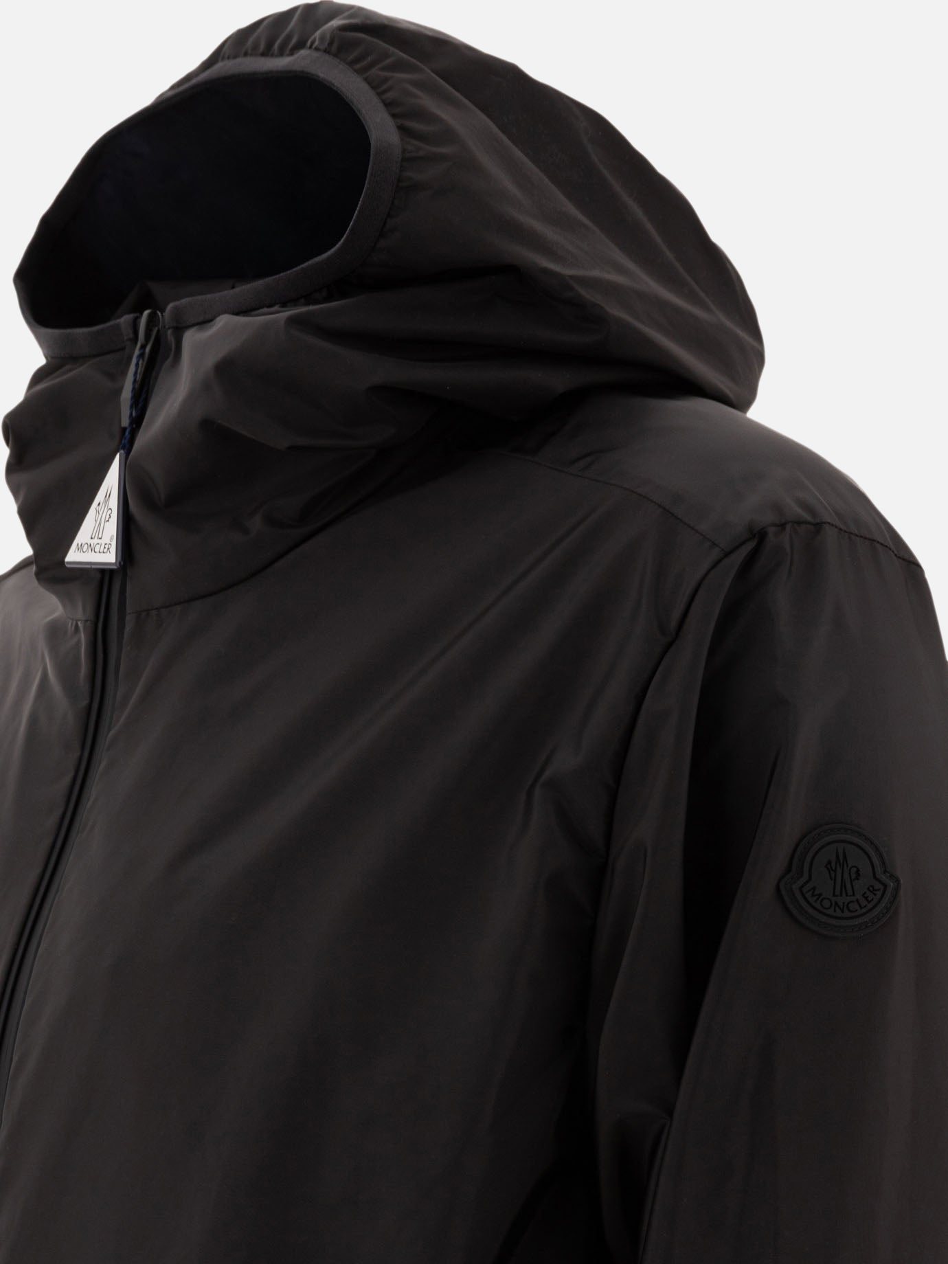 Windbreakers Solid colour  Black - Moncler Men | PDP | VIETTI Online Store | thumbnail_4