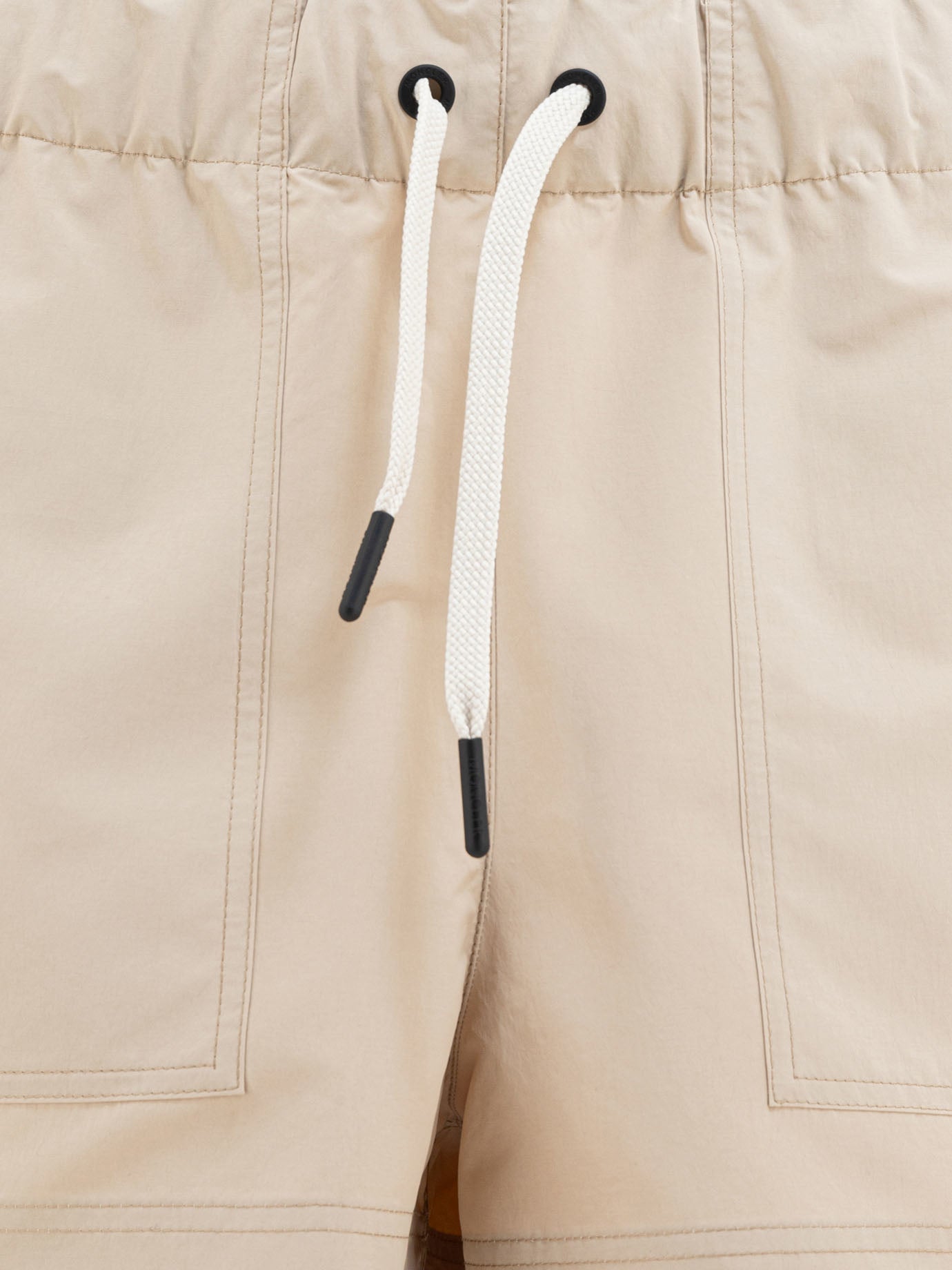 Drawstring shorts Solid colour  Beige - Moncler Grenoble Women | PDP | VIETTI Online Store | Zoom-Modal_3
