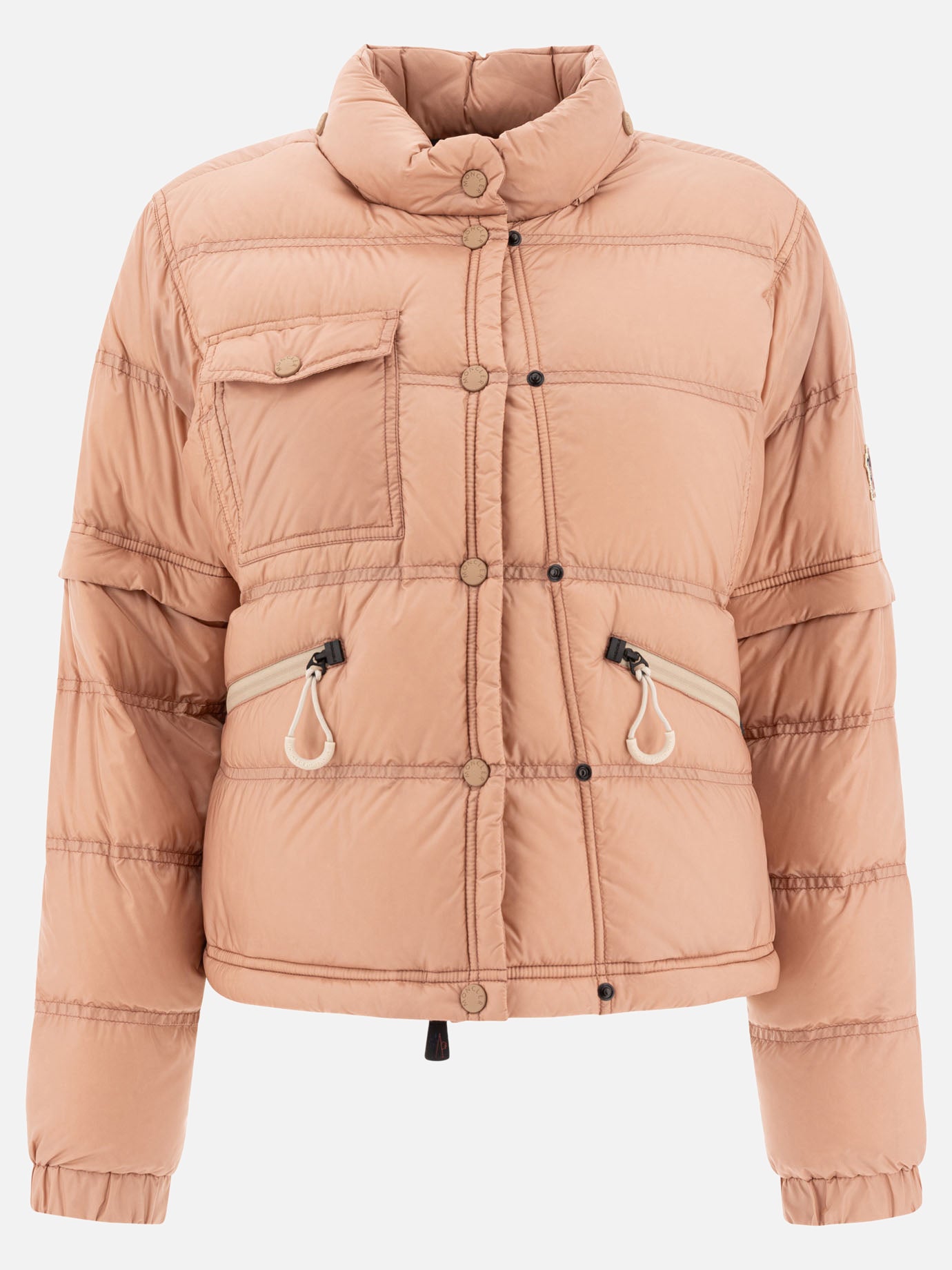 Moncler Grenoble &quot;Mauduit&quot; down jacket 14613097_0 Pink thumbnail_1