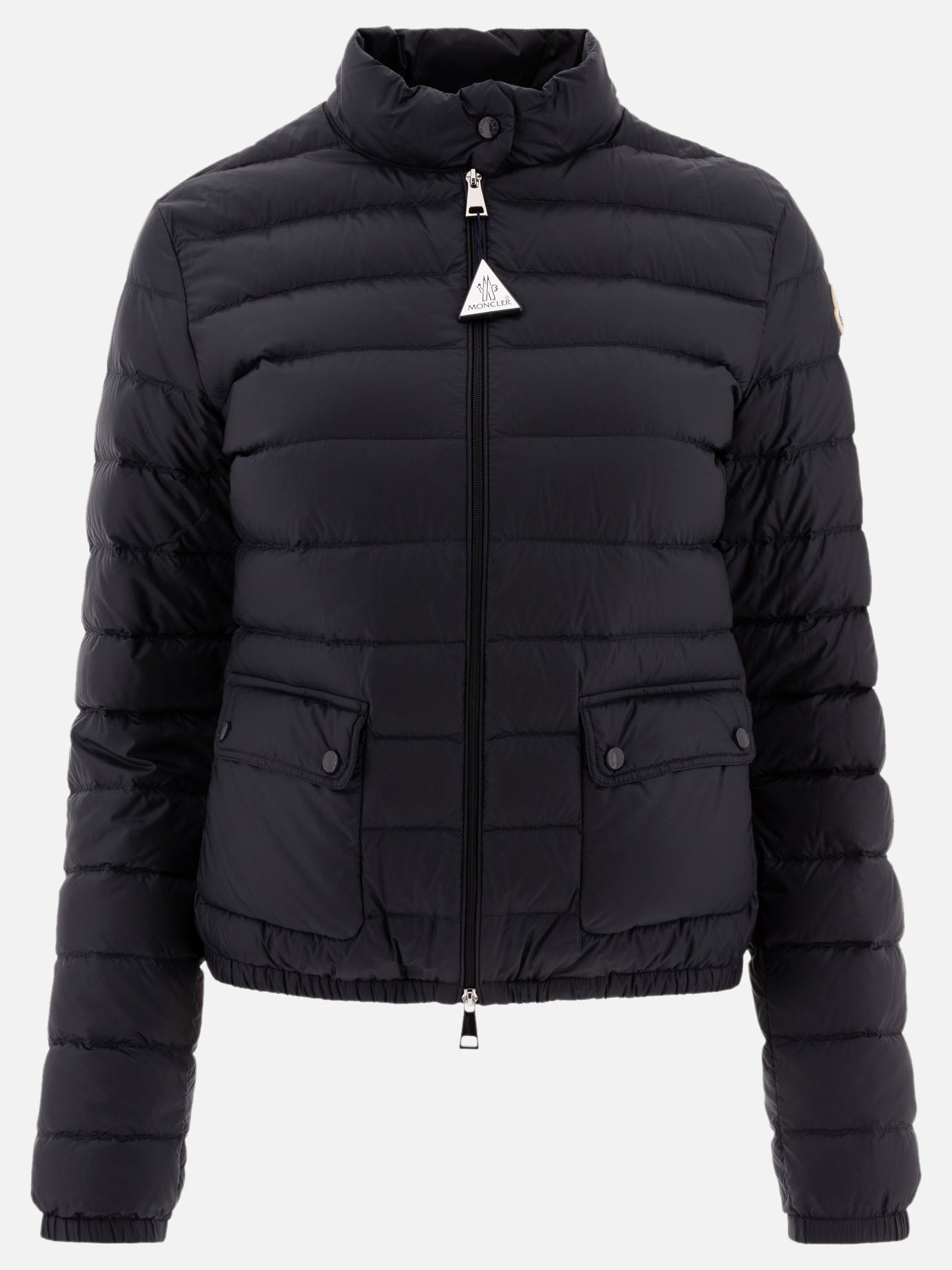 Down jackets Logo  Blue - Moncler Women | PDP | VIETTI Online Store | Zoom-Modal
